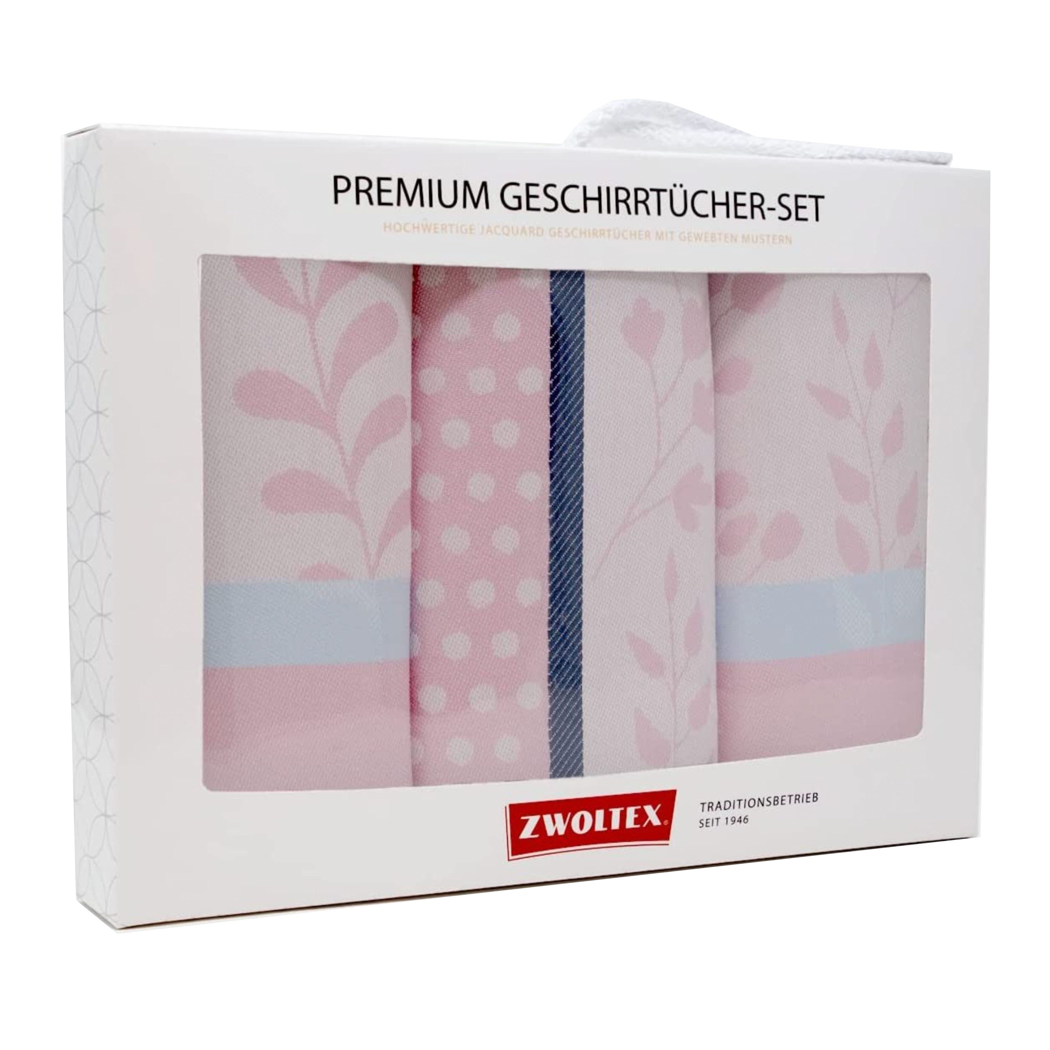 Zwoltex Geschirrtuch Hochwertiges Jacquard Geschirrtücher Geschenkset aus 1 günstig online kaufen