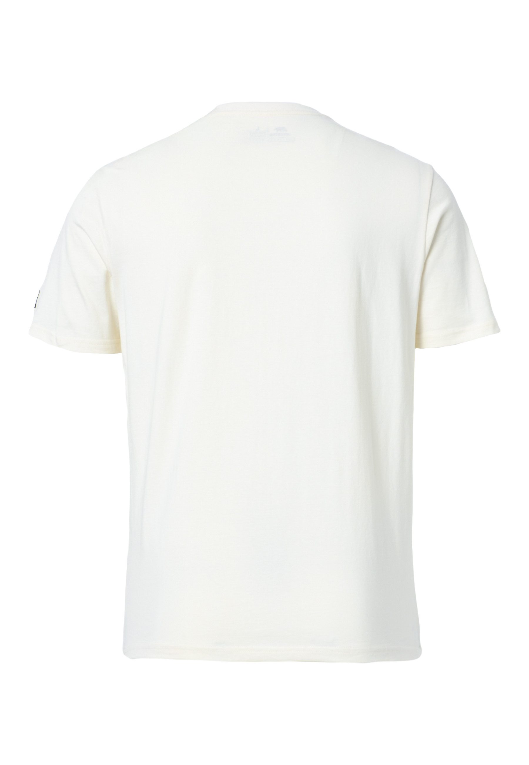 FORSBERG T-Shirt T-Shirt mit kleinem Gummi-Patch günstig online kaufen