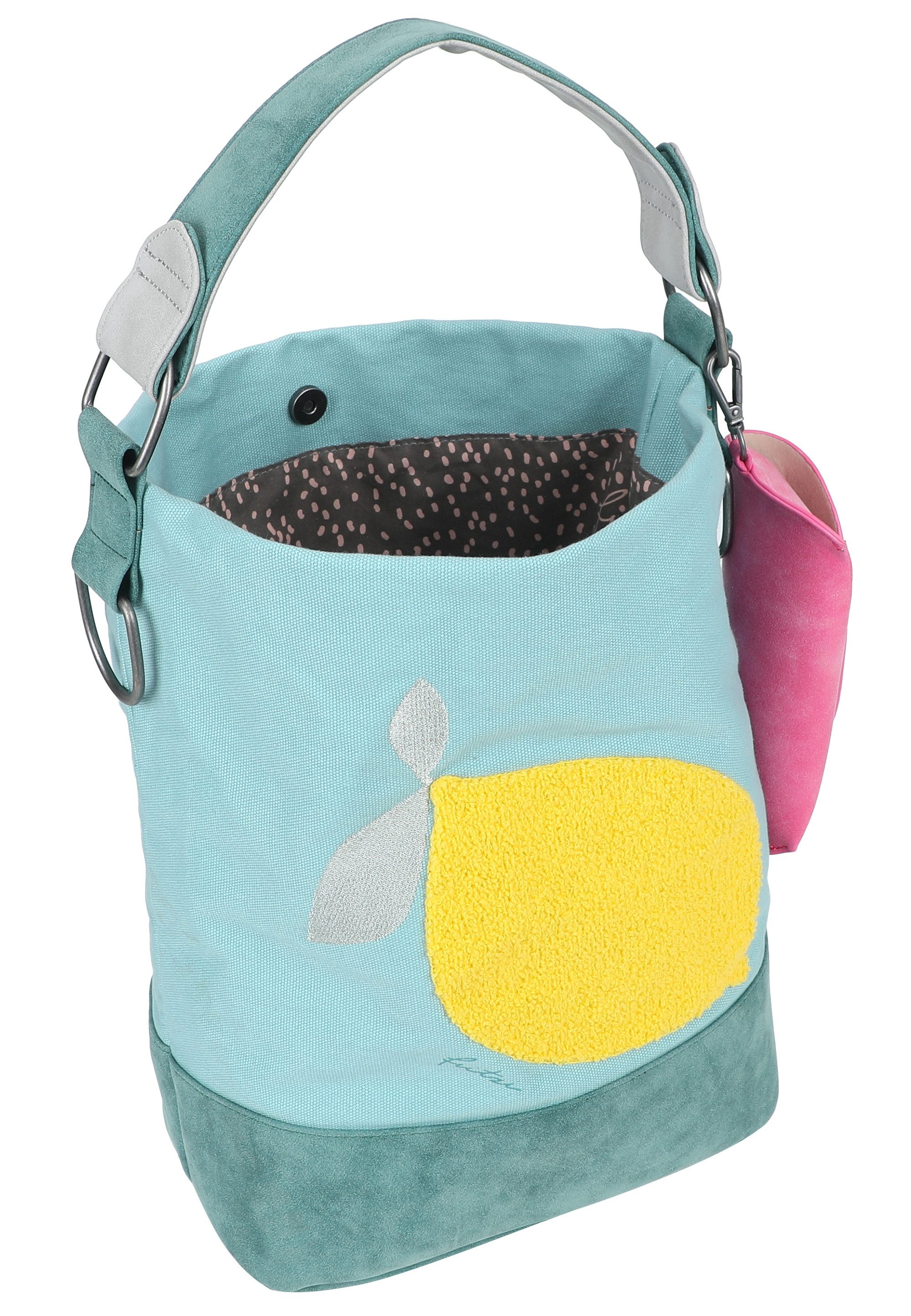 Fritzi aus Preußen Henkeltasche Izzy07 Limited Squeezy Lemon, im sommerlichen Design