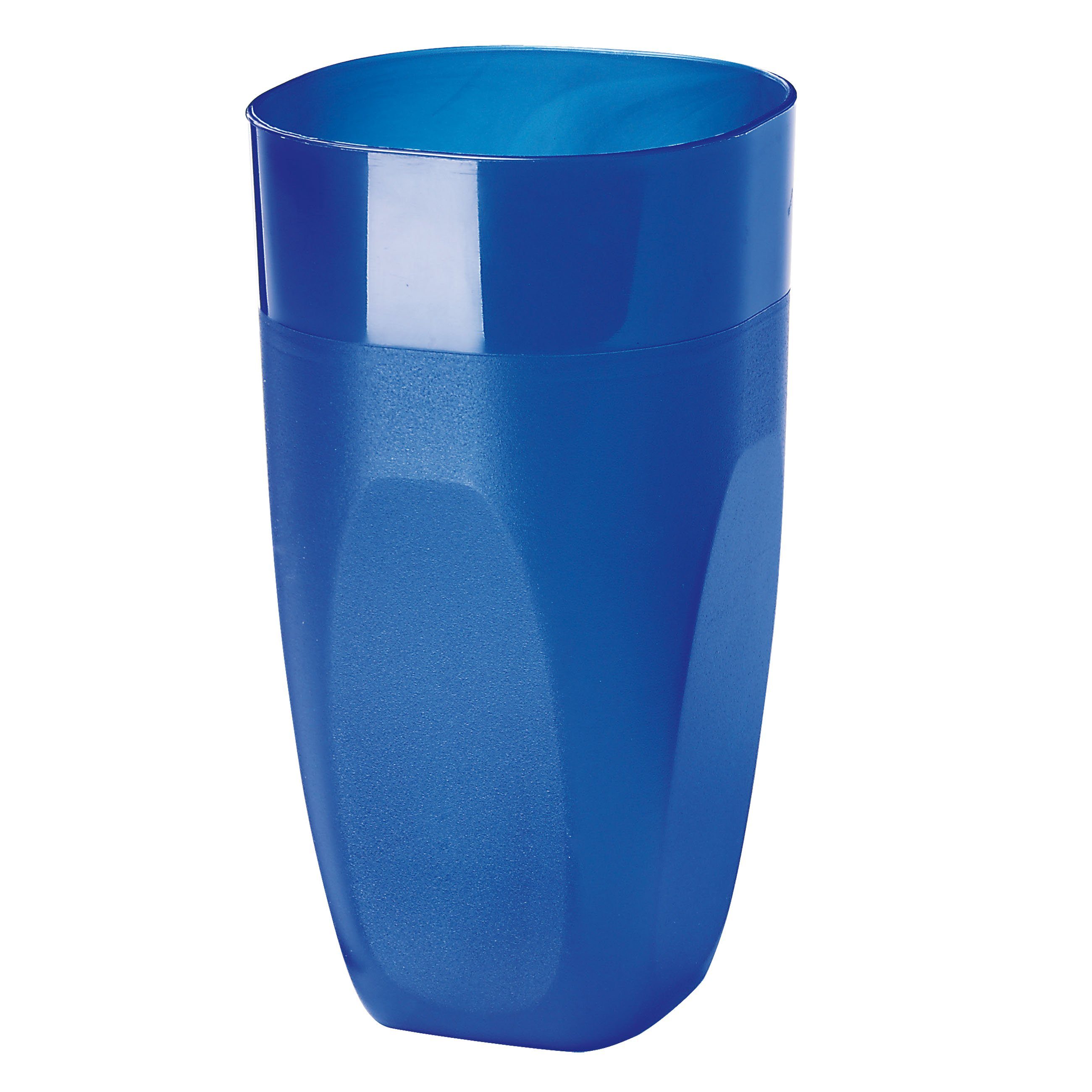 mehrweg.pro Mehrwegbecher Trinkbecher "Maxi Cup" 0,4 l, Kunststoff, (Sparset, 1-tlg., 1) trend-blau PP