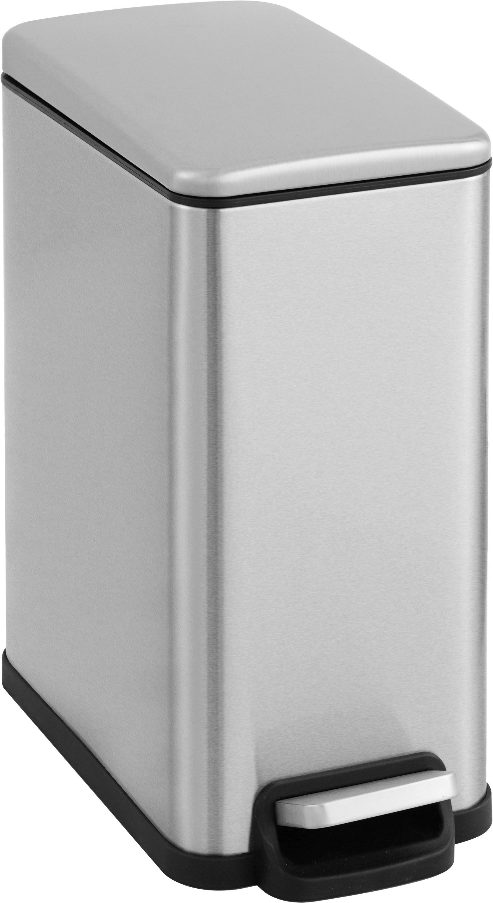 OTTO home Mülleimer Joonah, Soft Close, schmal und kompakt, Nischen-Mülleimer, Treteimer, Kosmetikeimer mit Deckel