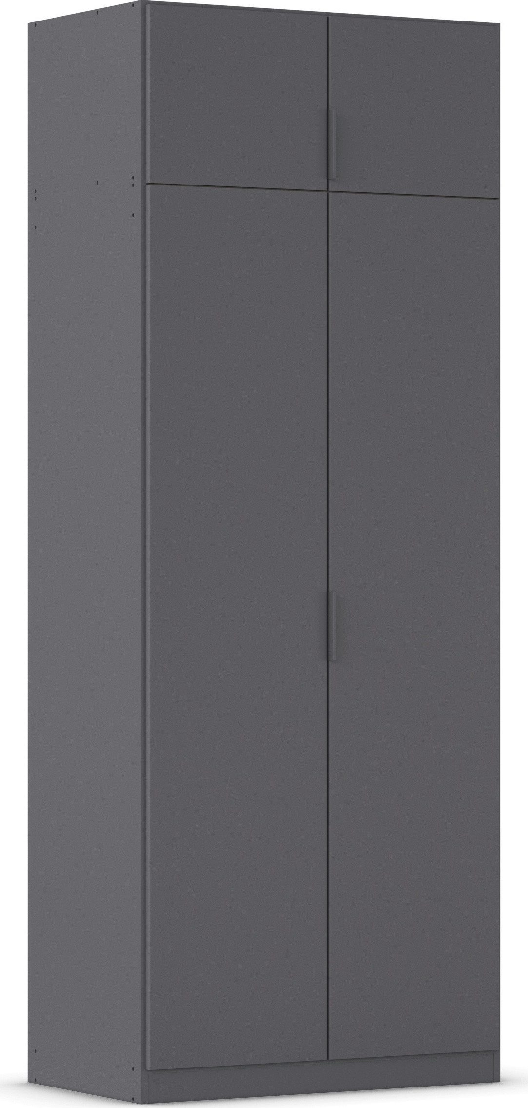 rauch Kleiderschrank Drehtürenschrank Schrank Garderobe Ankleide Schlafzimmer LAGOA (3 verschiedene Ausstattungen BASIC/CLASSIC/PREMIUM (inkl. SOFT-CLOSE) moderne Kantengriffe aus Metall, optional mit Aufsatz MADE IN GERMANY