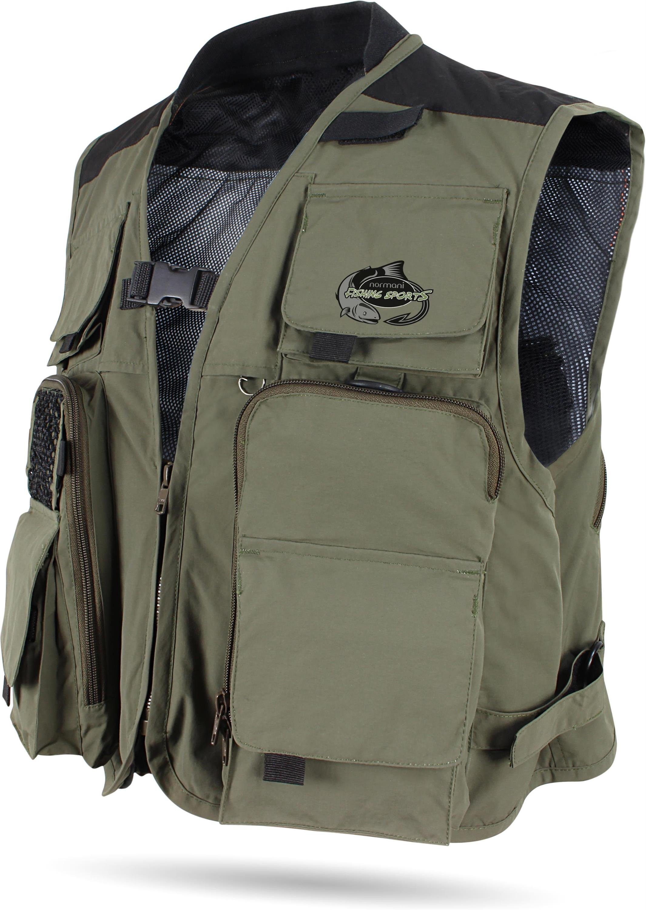 normani Funktionsweste Herren Anglerweste Manta Jagdweste Outdoorweste Mult günstig online kaufen