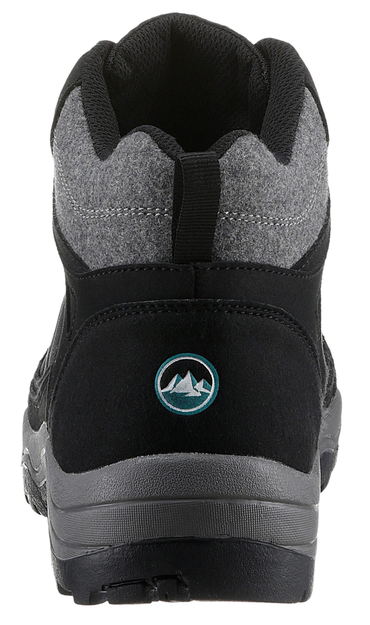 Polarino Randers Winterboots Trekkingschuh, Outdoorschuh, Schnürboots mit kuscheligem Warmfutter