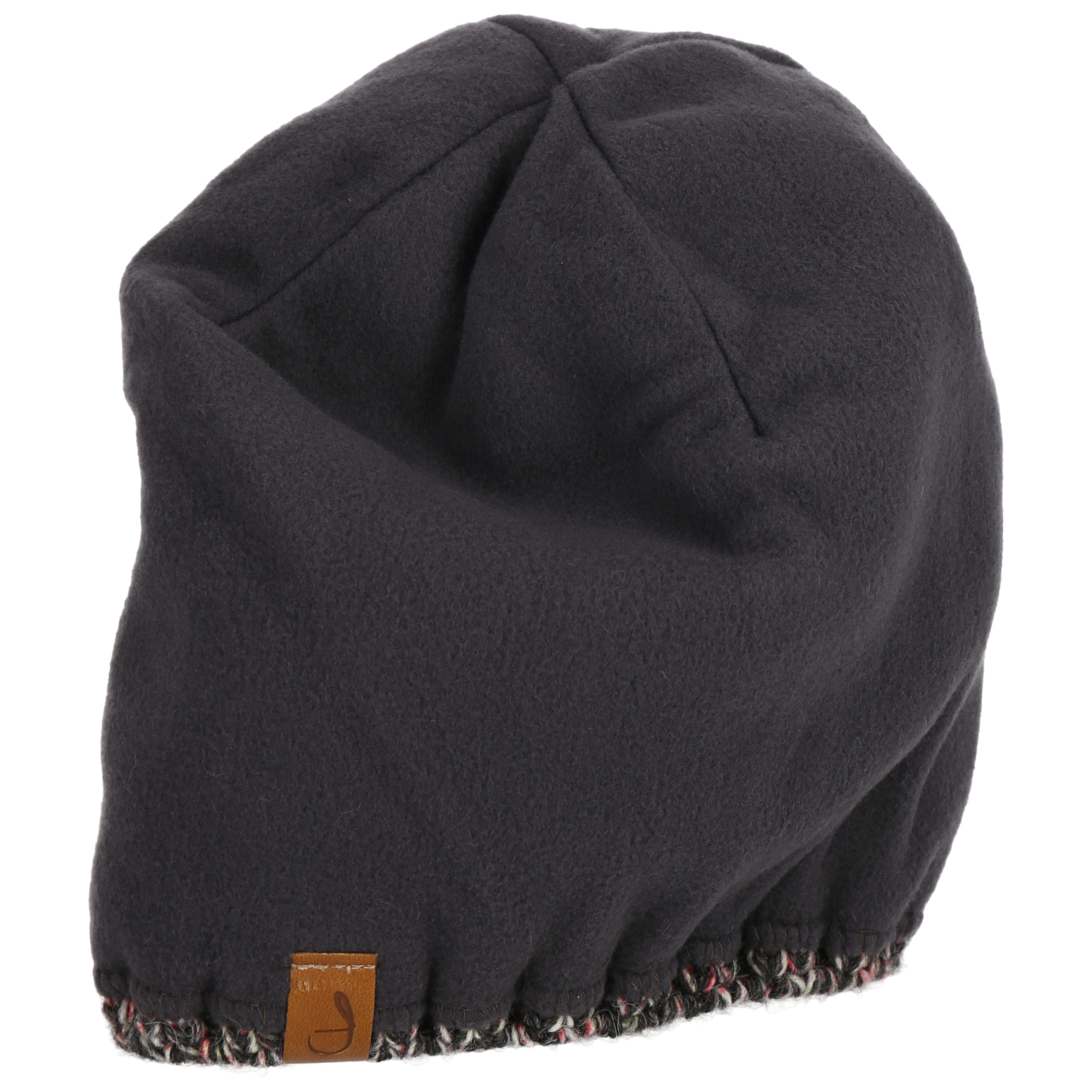 Faera Bommelmütze Wintermütze warm gefüttert mit Kunstfell Bommel-Mütze Damen Herren