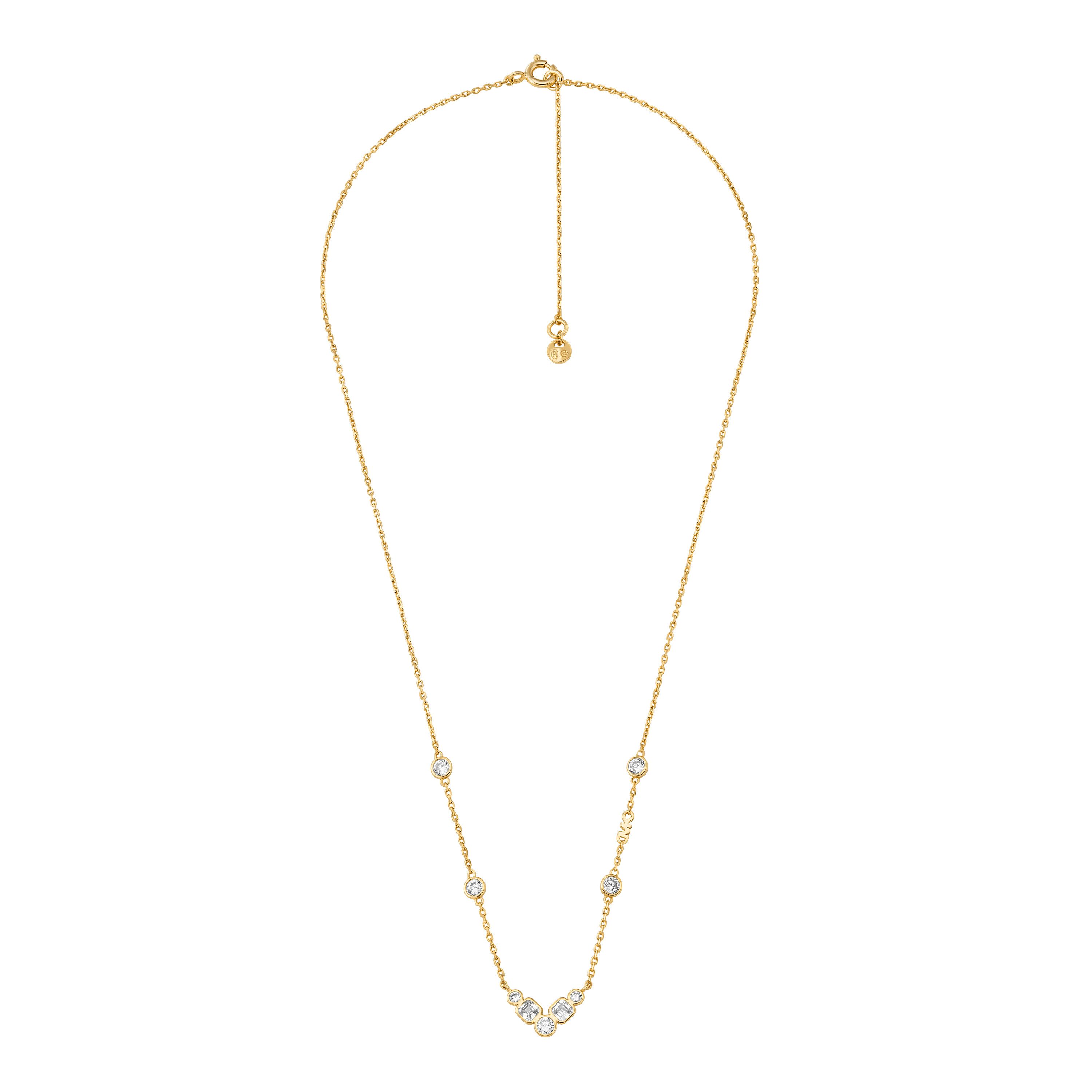 MICHAEL KORS Ohrring und Ketten Set Multipack Schmuck Geschenk Silber 925 PREMIUM (Set, 3-tlg), mit Zirkonia (synth)