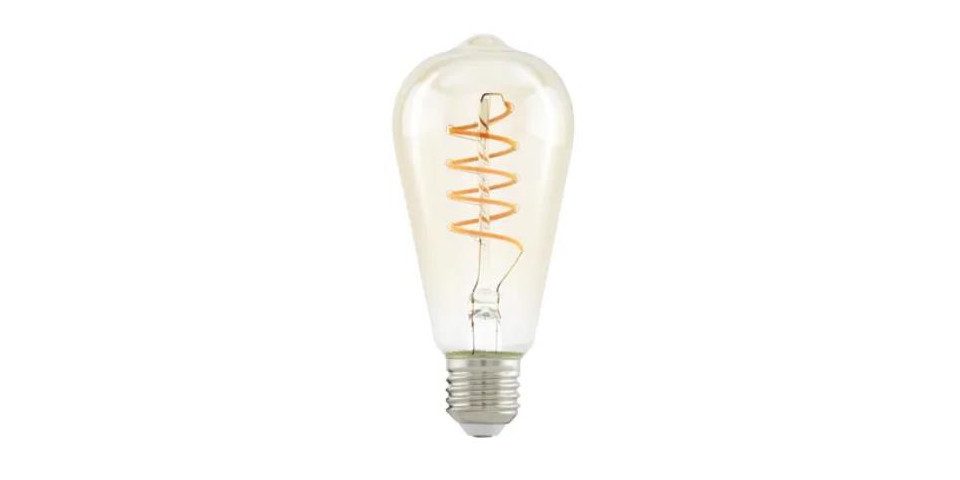 LED-Leuchtmittel Eglo LED Leuchtmittel Edison ST64 E27 4W amber