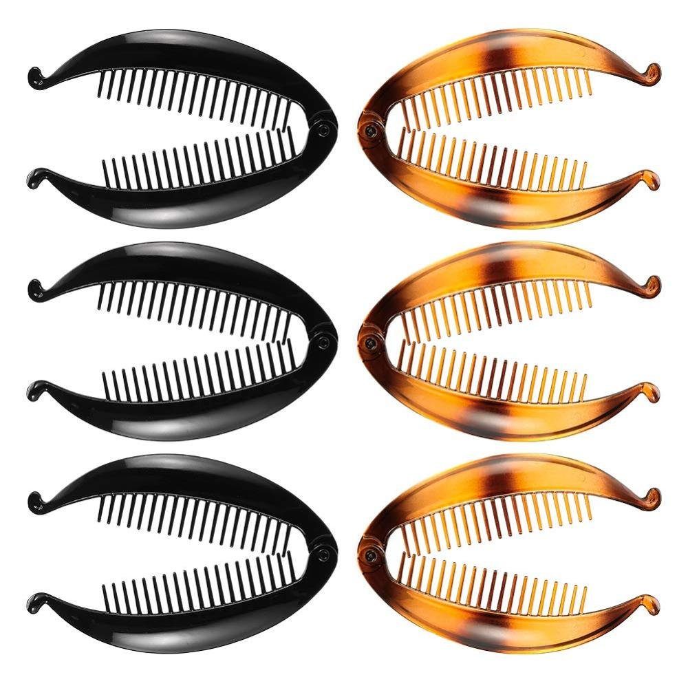 Jormftte Haarnadeln Bananen Clips,Fischform Haarspange