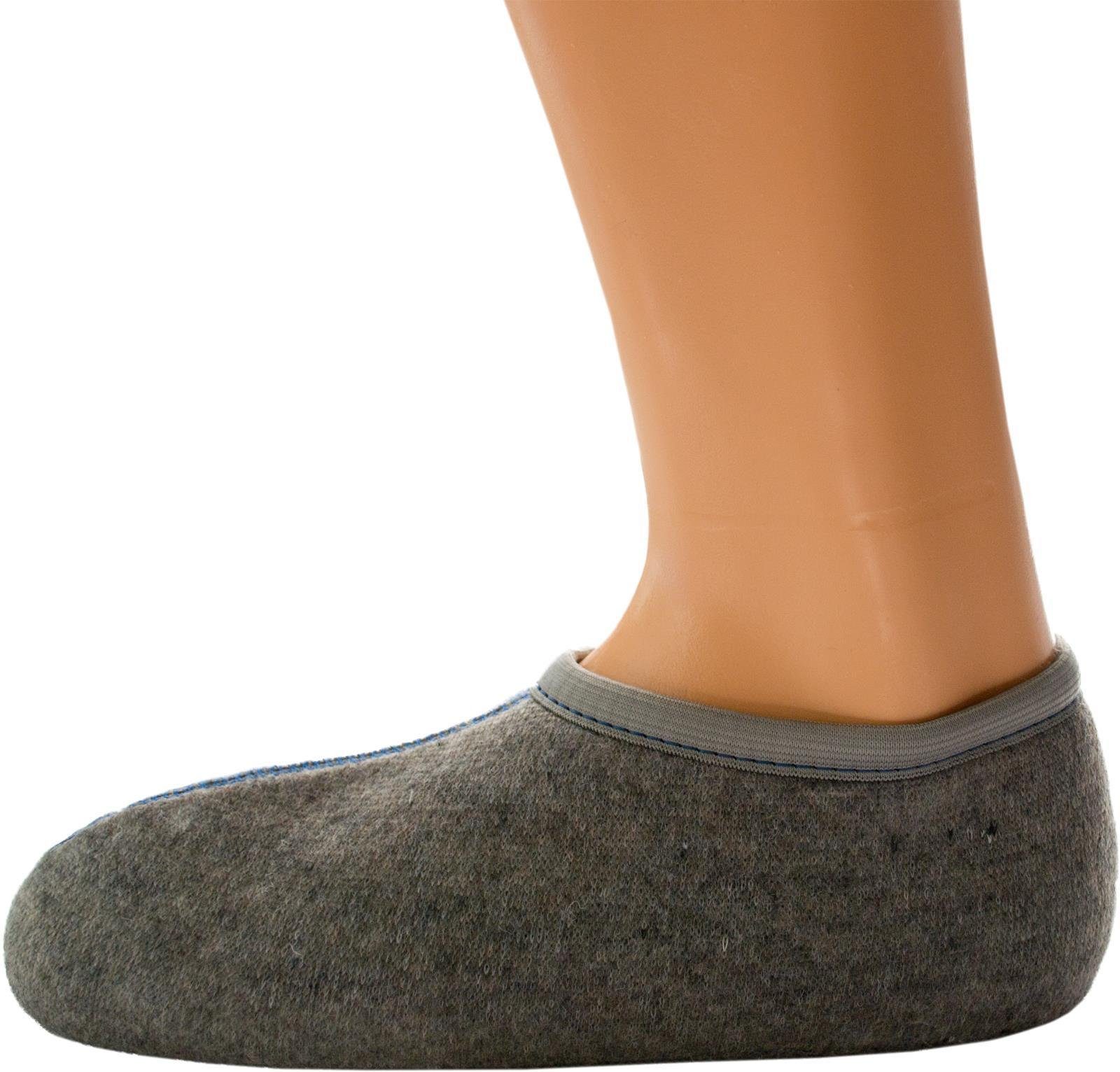 normani Thermosocken 2 Paar Rosshaarsocken (Set, 2 Paar) warme Füße in Gummistiefeln