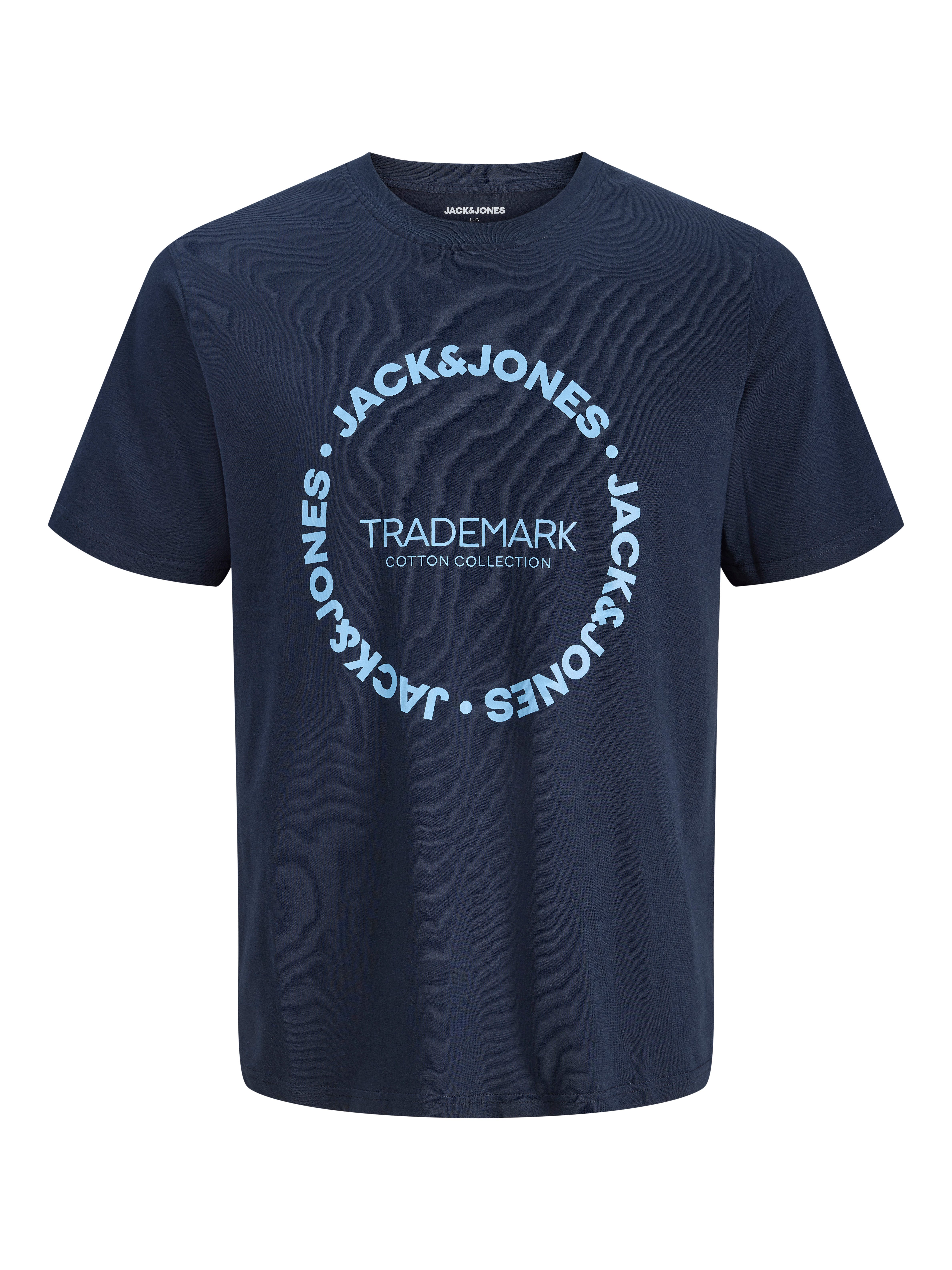 Jack & Jones T-Shirt JJBENSON TEE SS CREW NECK Baumwolle, regular fit – Bild 4 von 5