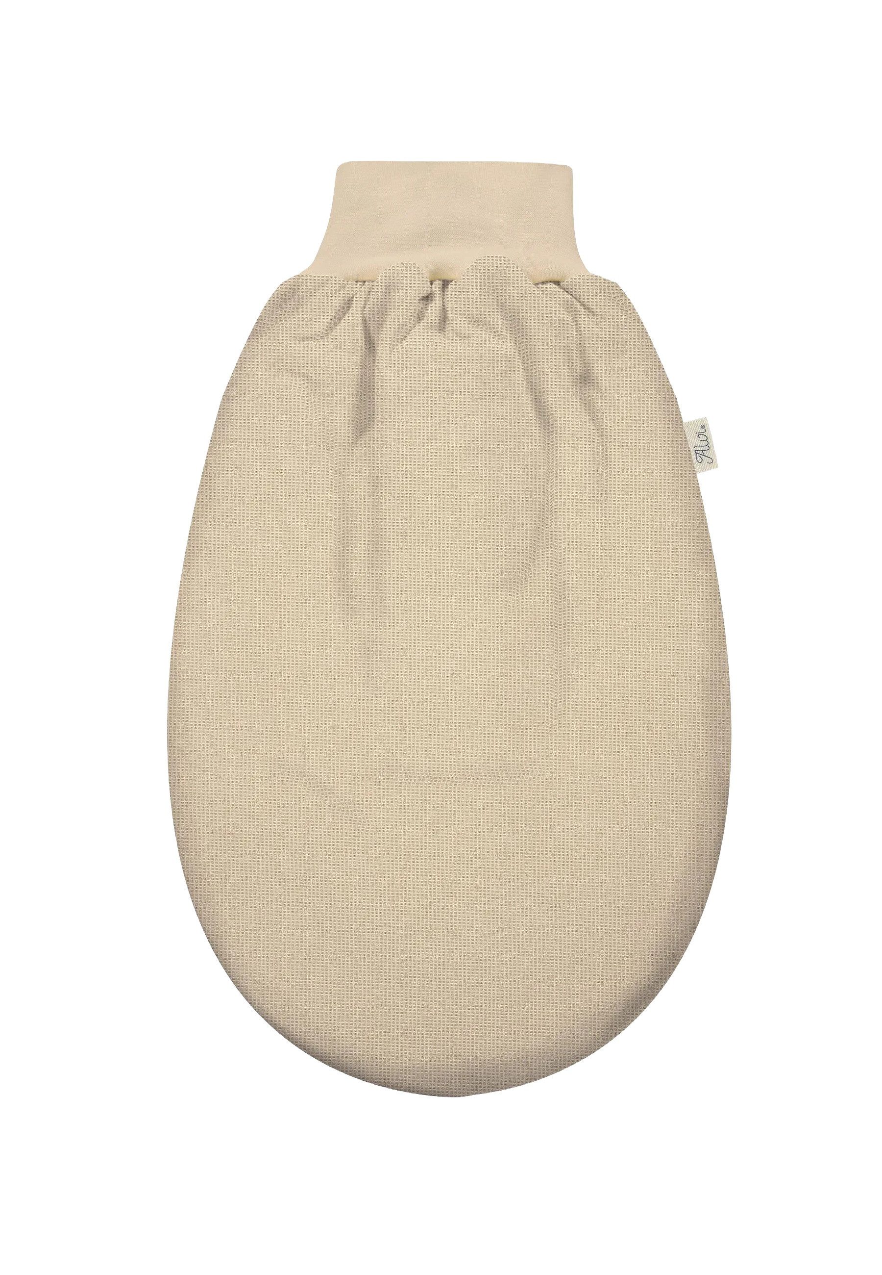 Alvi® Babyschlafsack Schlupf-Mäxchen Thermo Special Fabric (1 tlg., Schlupf-Mäxchen Thermo Special Fabric), Für Babys von 0 bis 6 Monaten.