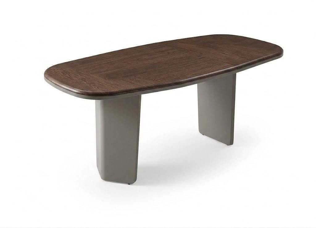 Xlmoebel Esstisch Esstisch modern braun Holz Wohnzimmer minimalistisch (1-St., 1-tlg)