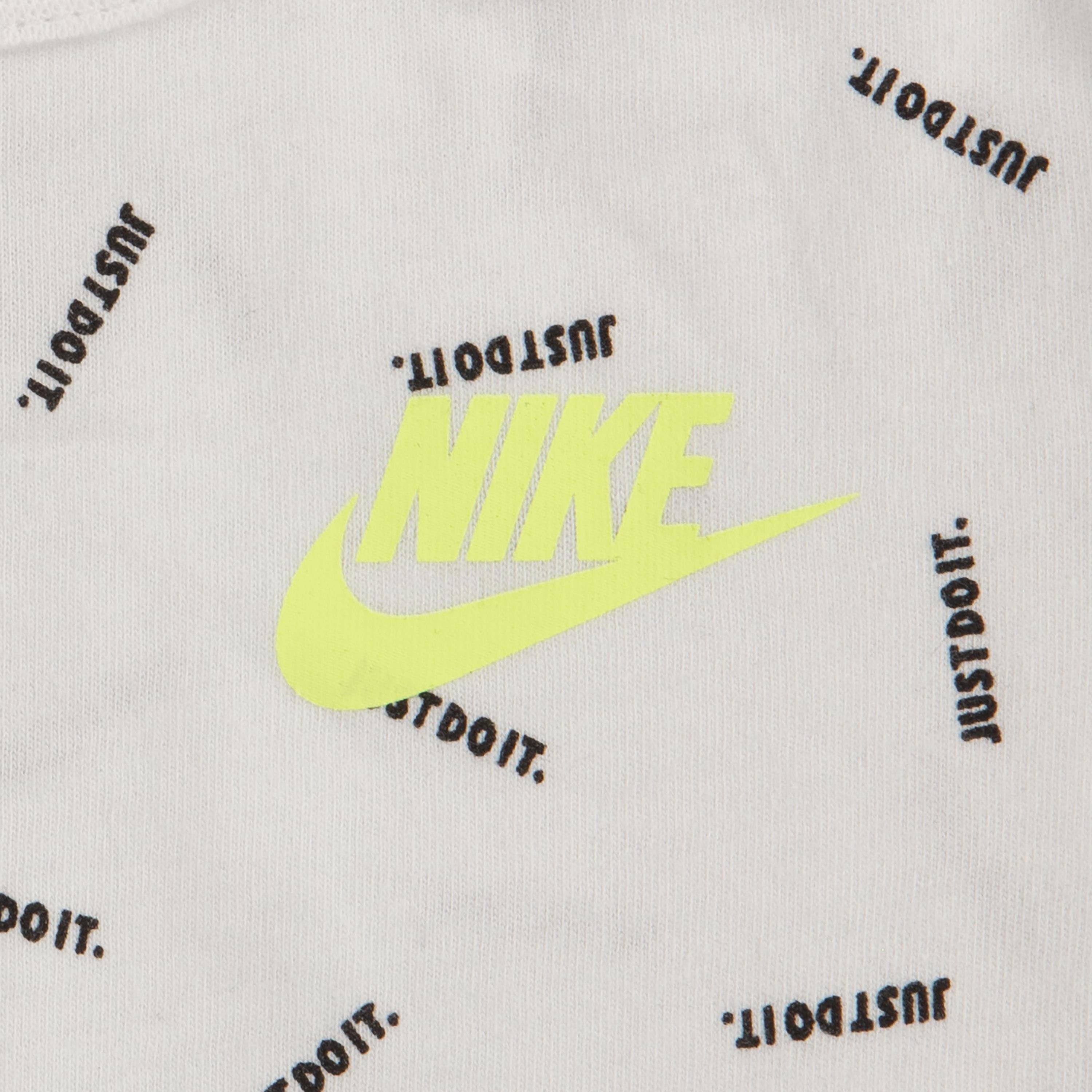 PANT SET Nike 3PC Sportswear TOSS grau-schwarz-weiß FZ (Set, 3-tlg) Erstausstattungspaket JDI