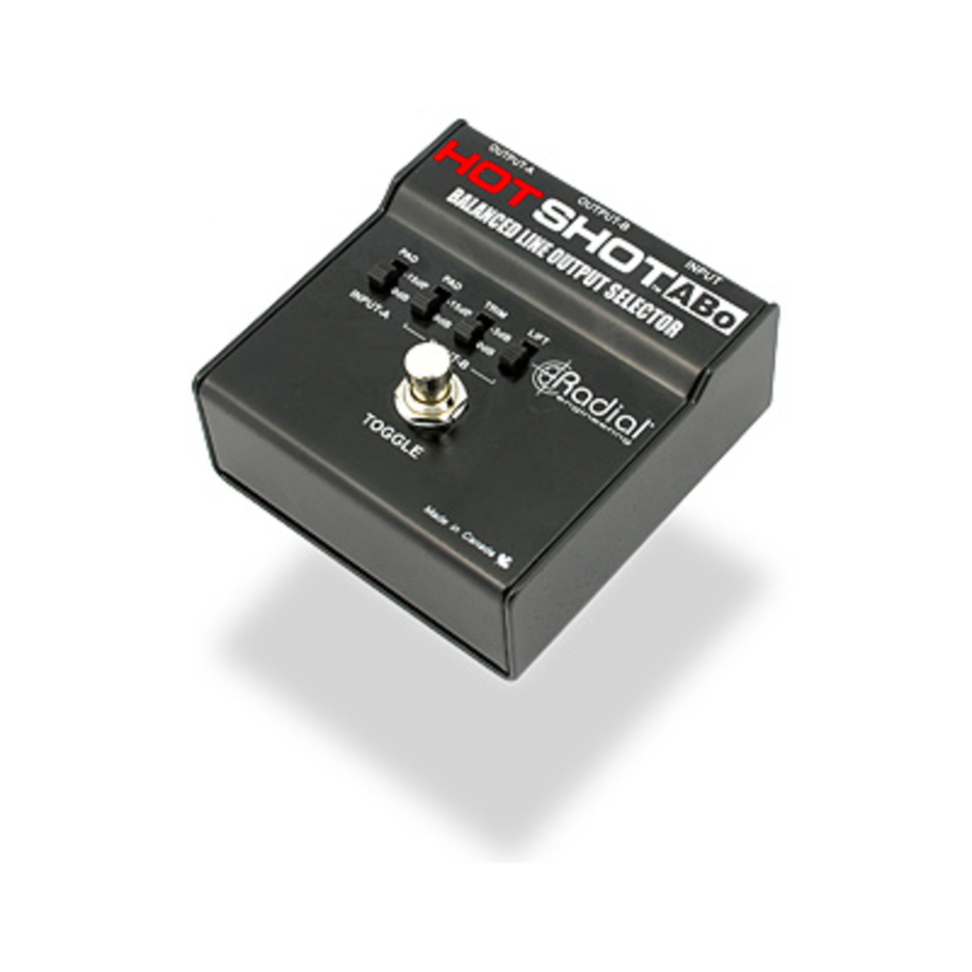 Radial Audio-Wandler, (Hot Shot ABo Signal-Splitter, Signalverteiler, Splitter), Hot Shot ABo - Splitter