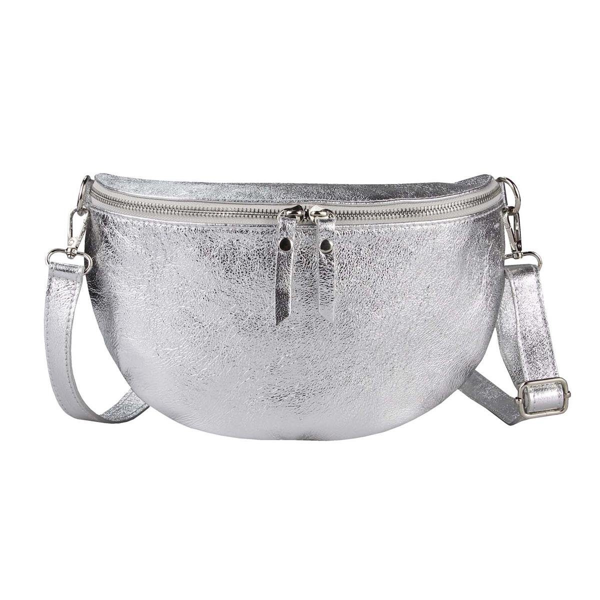 ITALYSHOP24 Bauchtasche Damen Leder Gürteltasche Hüfttasche günstig online kaufen