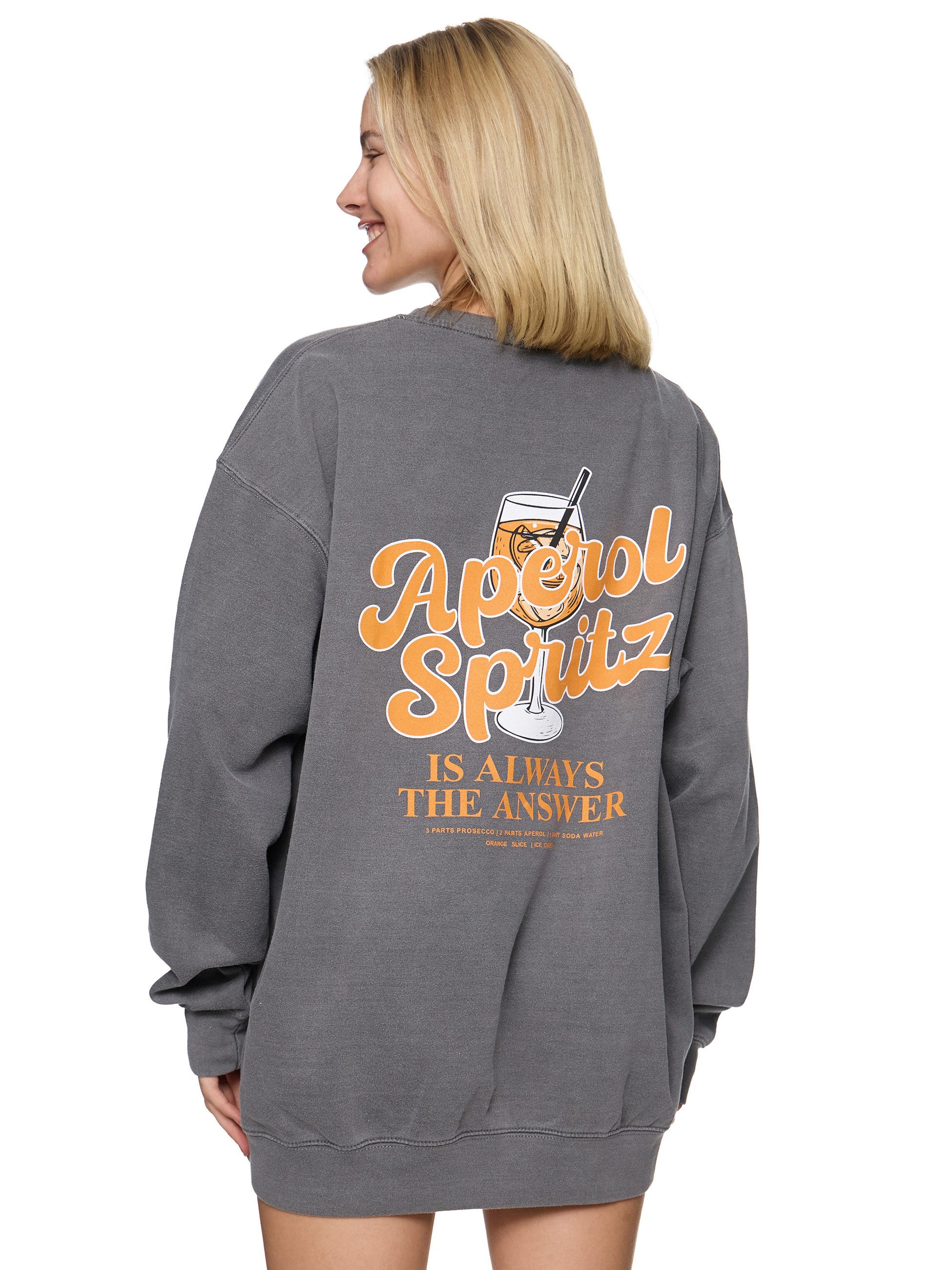 Worldclassca Sweatshirt Worldclassca Oversized Sweatshirt Aperol günstig online kaufen