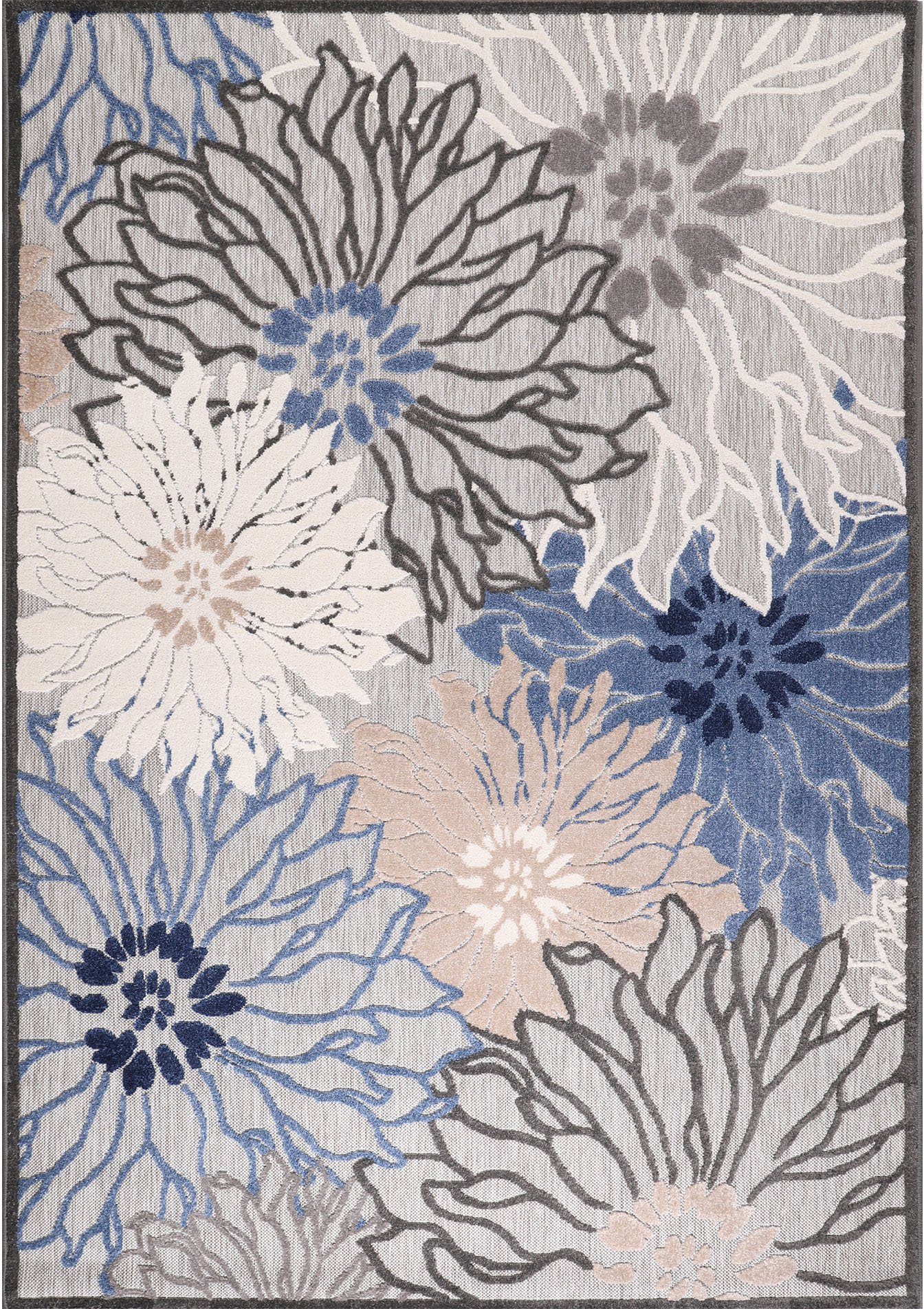 Sanat Teppich Floral 2 Outdoor, rechteckig, Höhe: 6 mm, In- und Outdoor gee günstig online kaufen