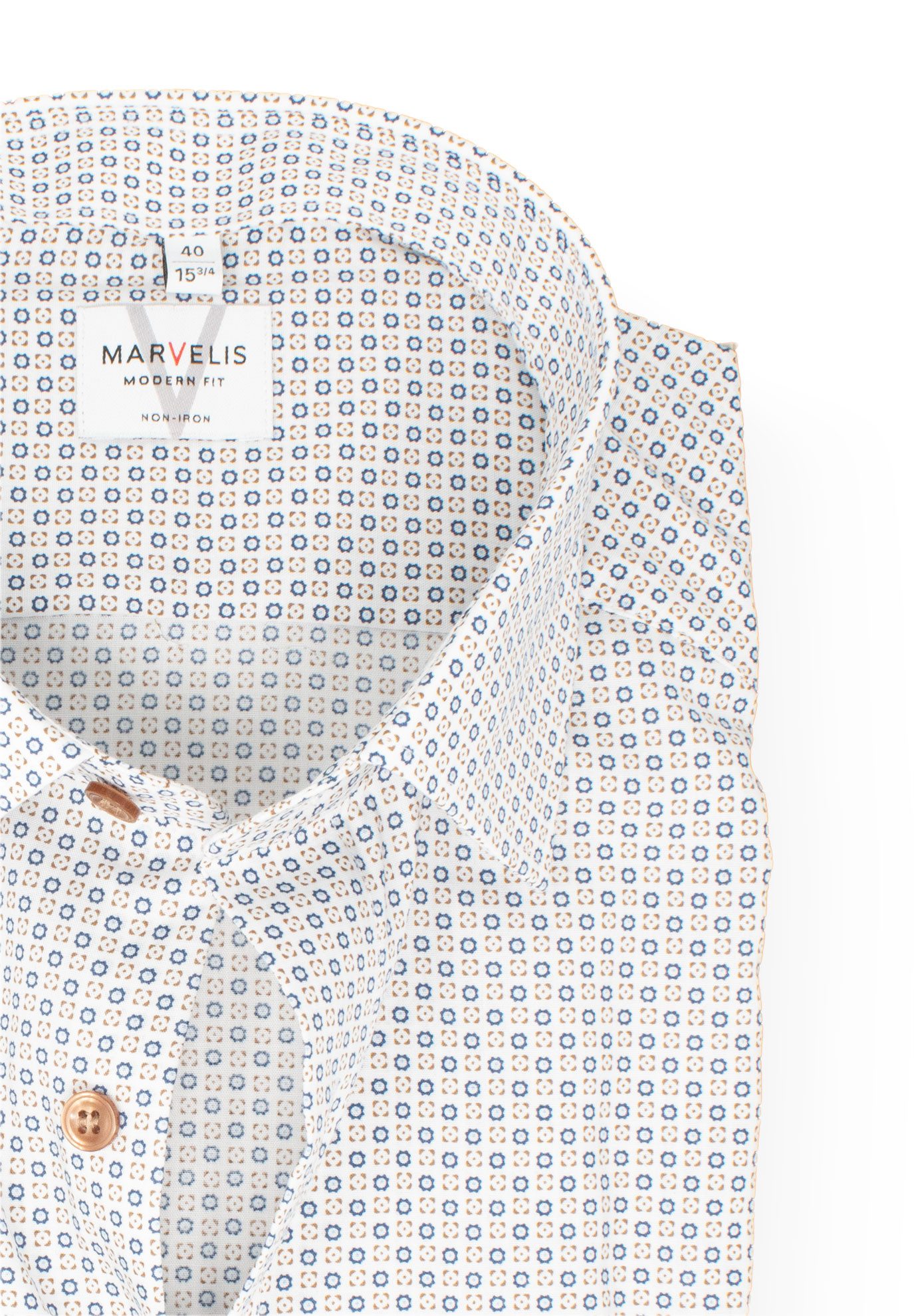 MARVELIS Businesshemd Modern Fit normale, leicht günstig online kaufen