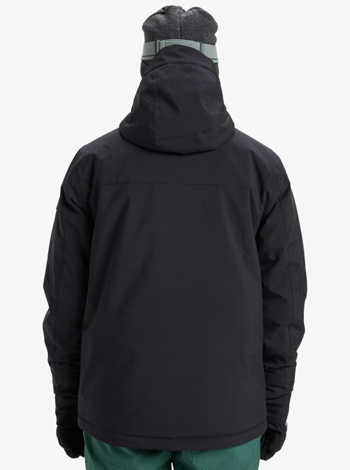 Quiksilver Skijacke TITANO JK mit Reißverschluss, aus Polyester, gerader Abschluss, normale Länge