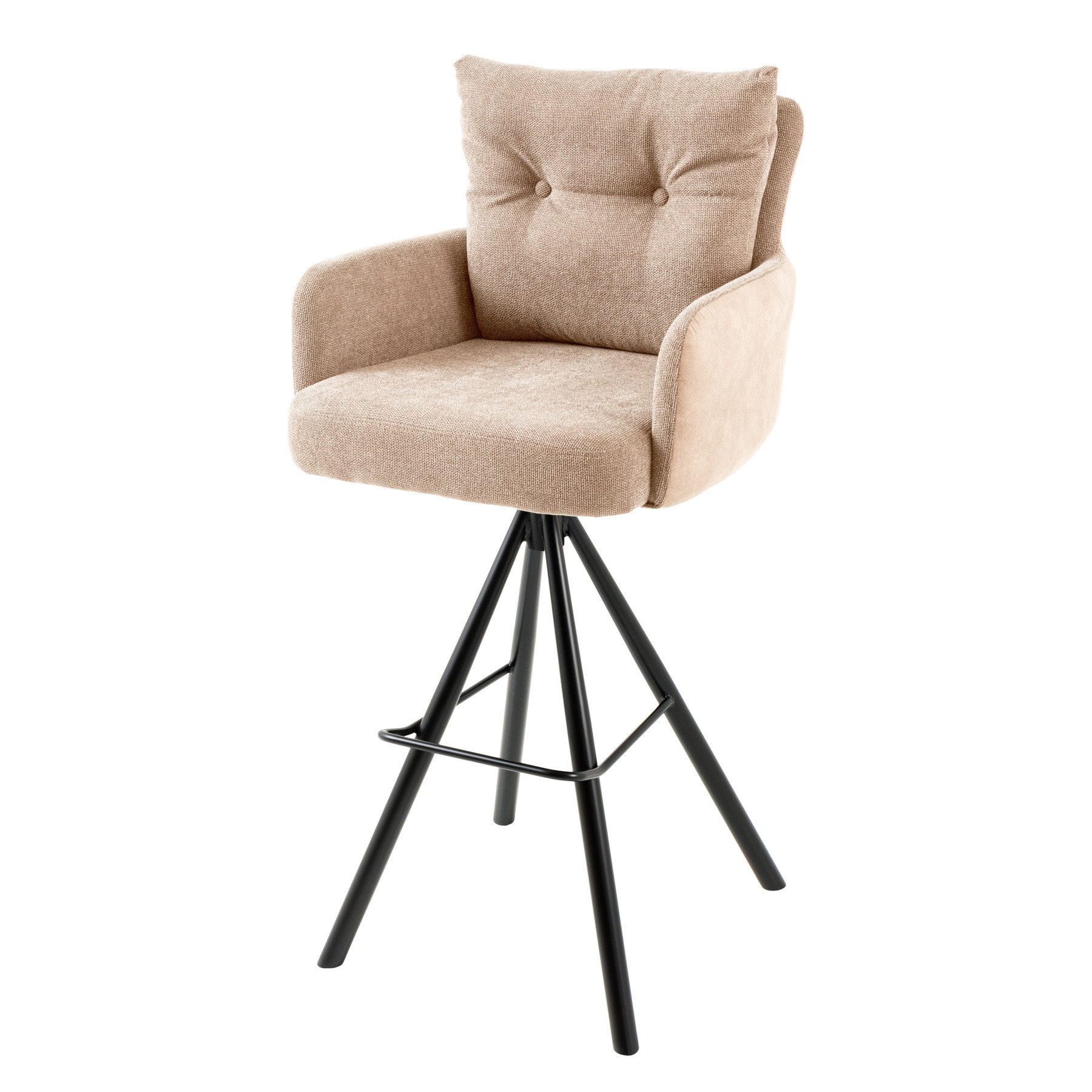 riess-ambiente Barhocker BIG GEORGE champagner beige günstig online kaufen