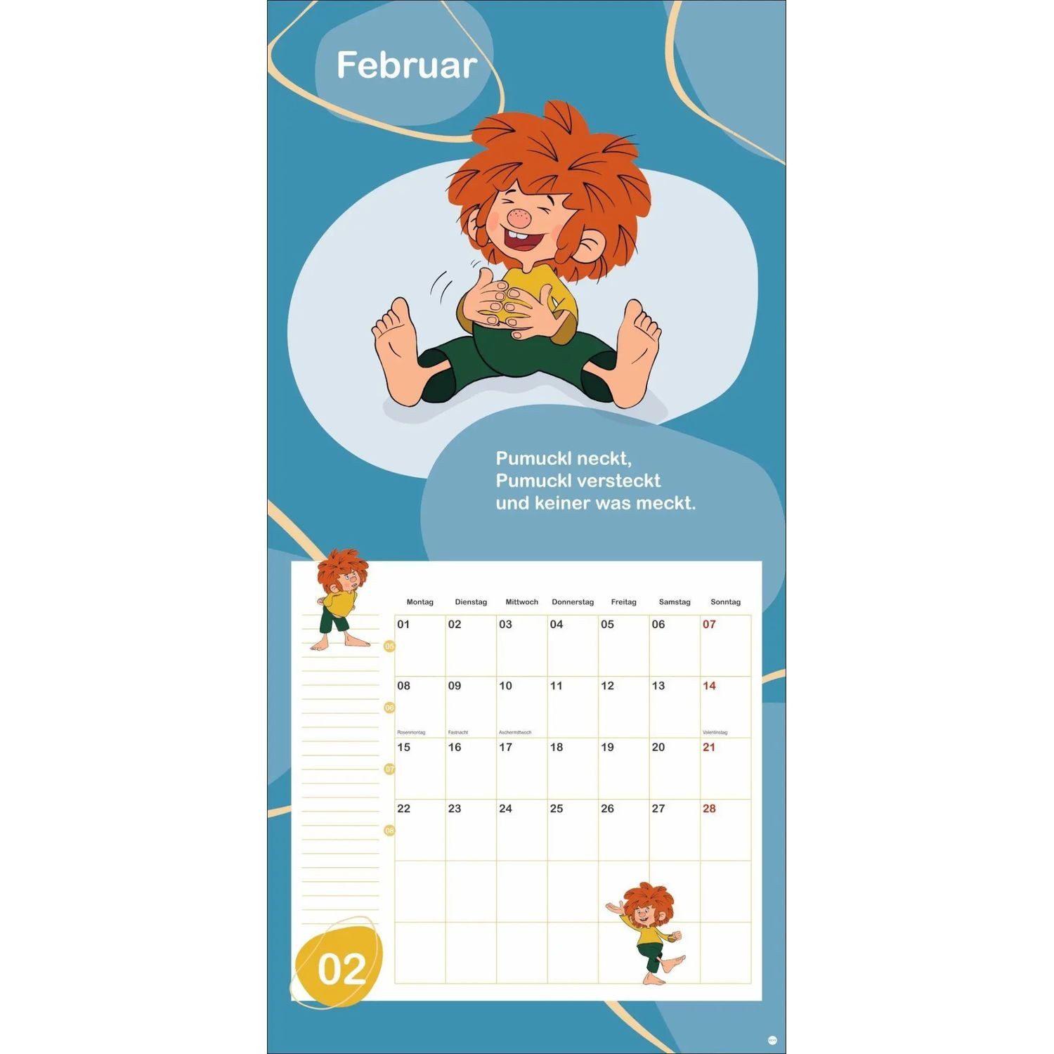 HEYE Wandkalender Pumuckl Broschurkalender 2027
