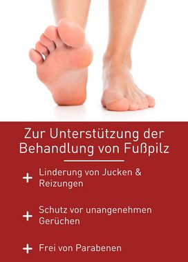 N1 Healthcare Fußpflegecreme Fußpilz Gel zur Behandlung von Fußpilz, Medizinprodukt, patentierte Rezeptur