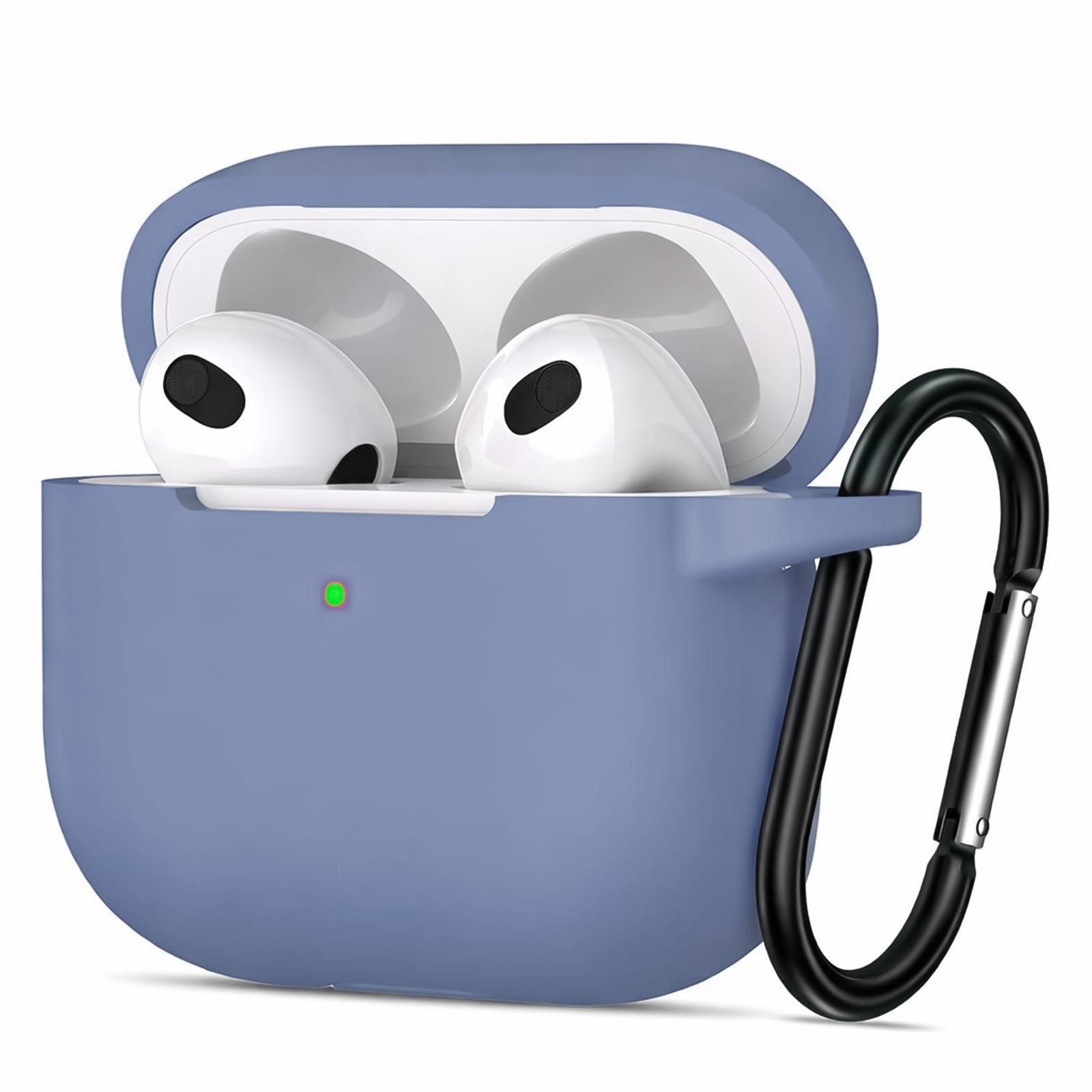 CoolGadget Kopfhörer-Schutzhülle Basic Silikon Hülle für AirPods 5 Schutzhülle mit Karabiner, Soft Touch Case, stoßfest, rutschfest, 360° Schutz, kabellos ladbar von CoolGadget