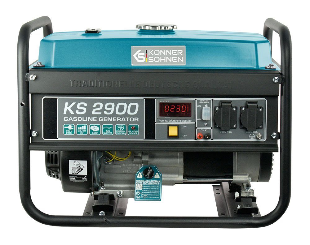 Könner & Söhnen Stromerzeuger KS 2900, 2,90 in kW, (Packung, 1-tlg