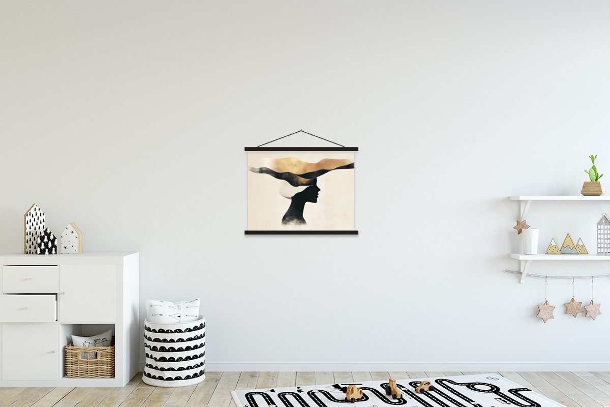 MuchoWow Poster Frau - Wellen - günstig online kaufen