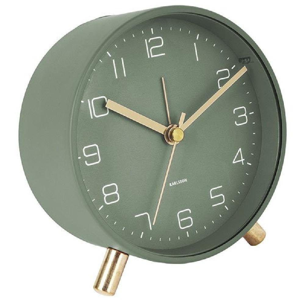 Karlsson Uhr Wecker Lofty Mattgrün günstig online kaufen