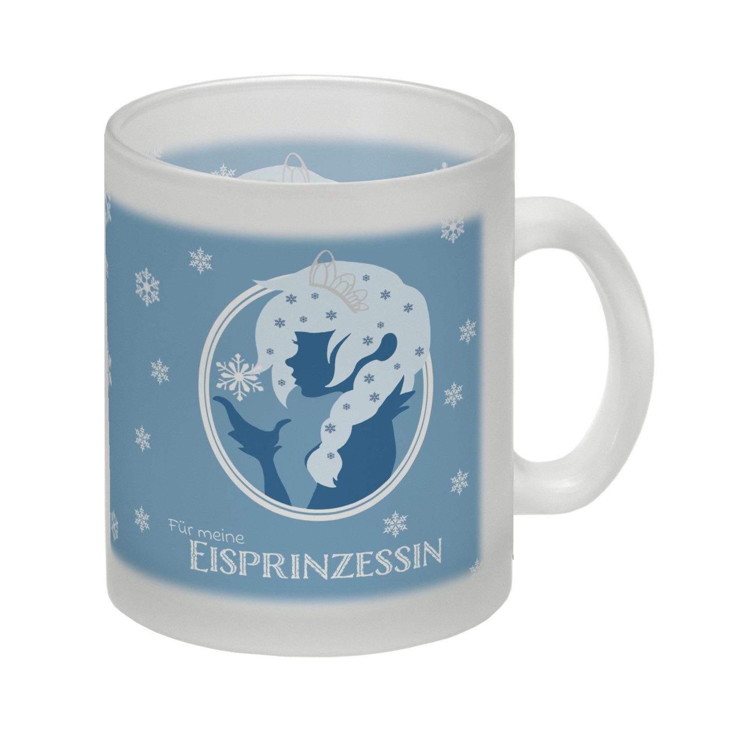 Tasse Für meine Eisprinzessin Glas Tasse