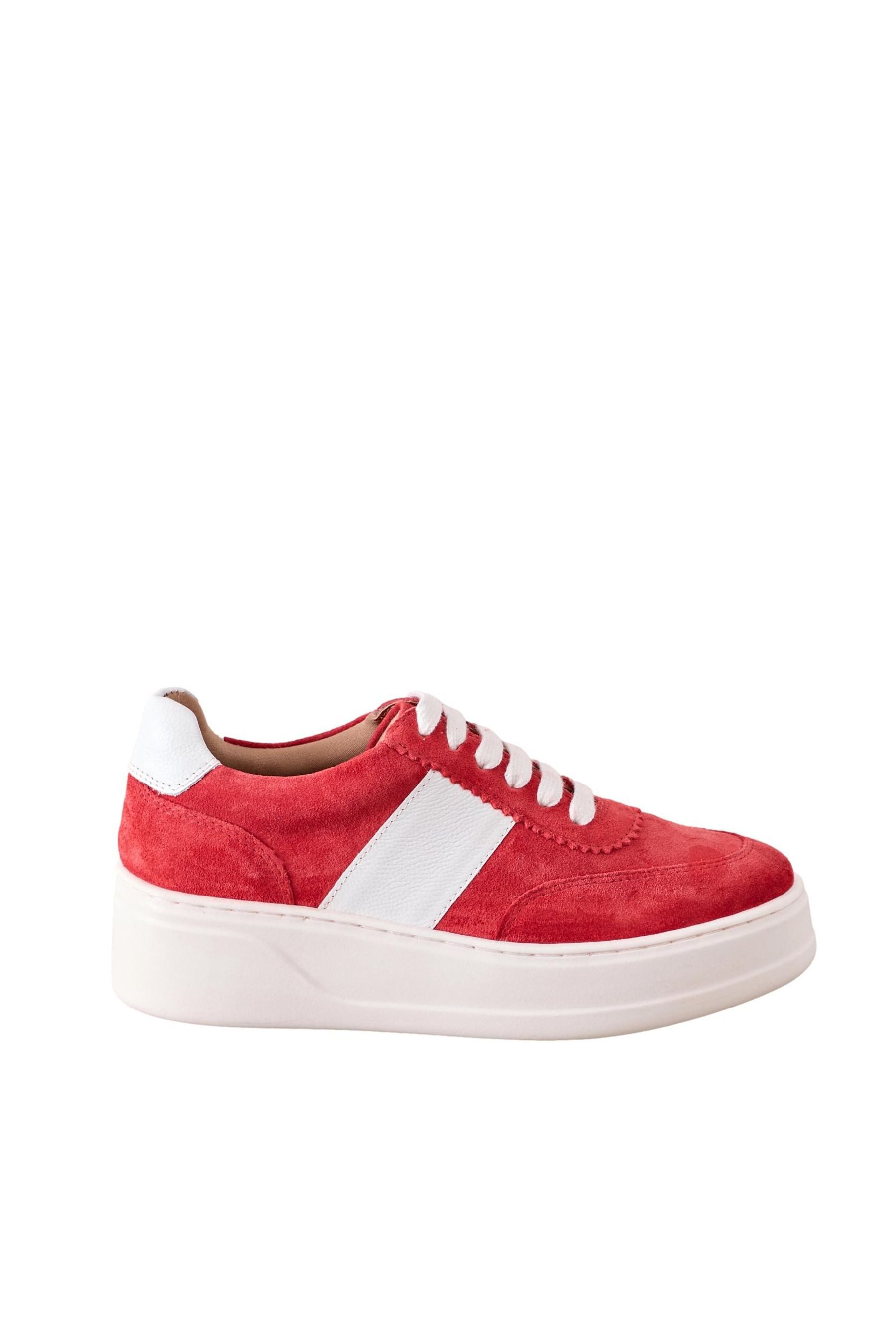 Next Signature Schnürsneaker, Keilabsatz, Premium-Leder Sneaker günstig online kaufen