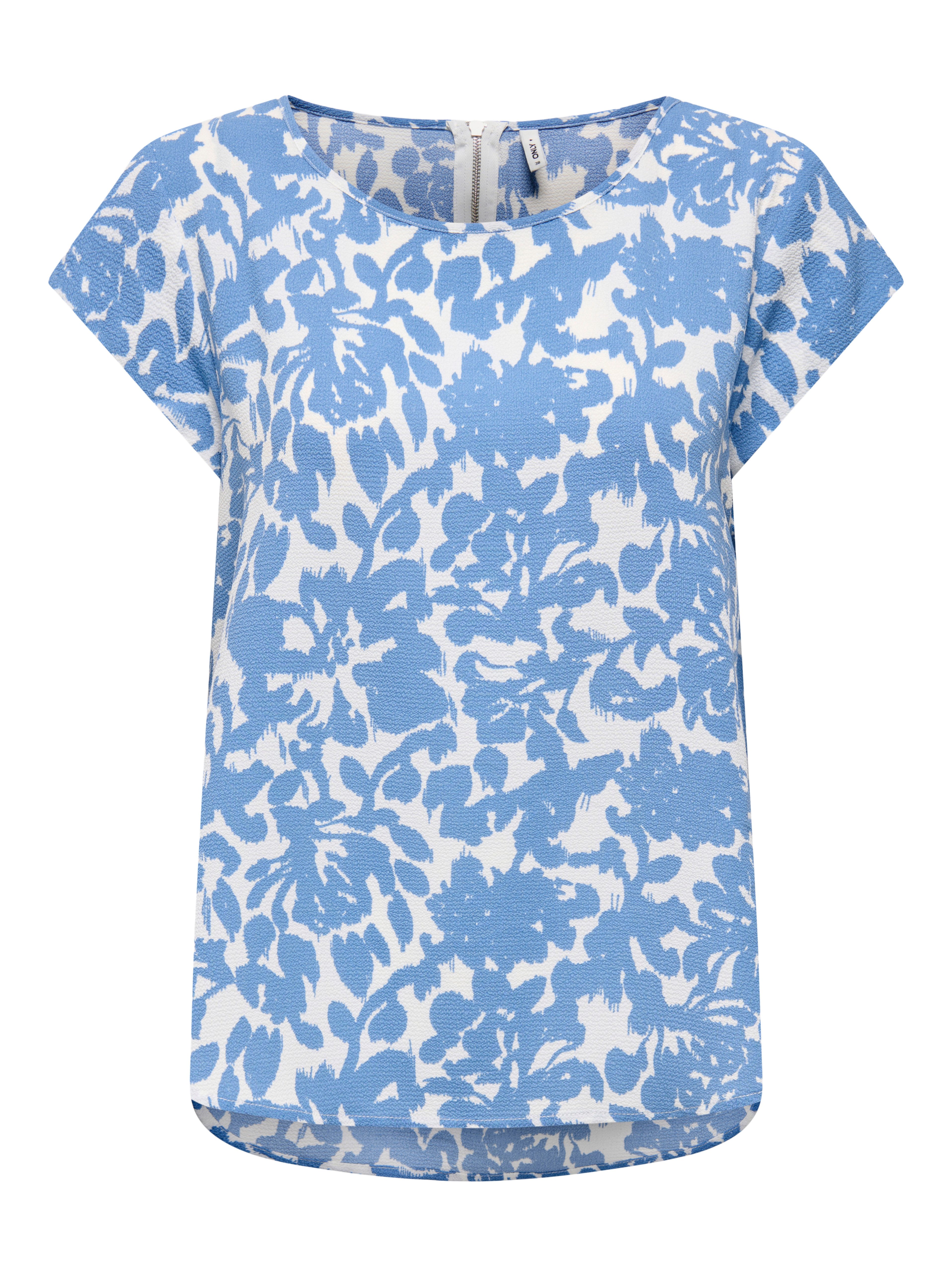ONLY Shirtbluse ONLVIC S/S AOP TOP NOOS PTM mit Allover Druck günstig online kaufen