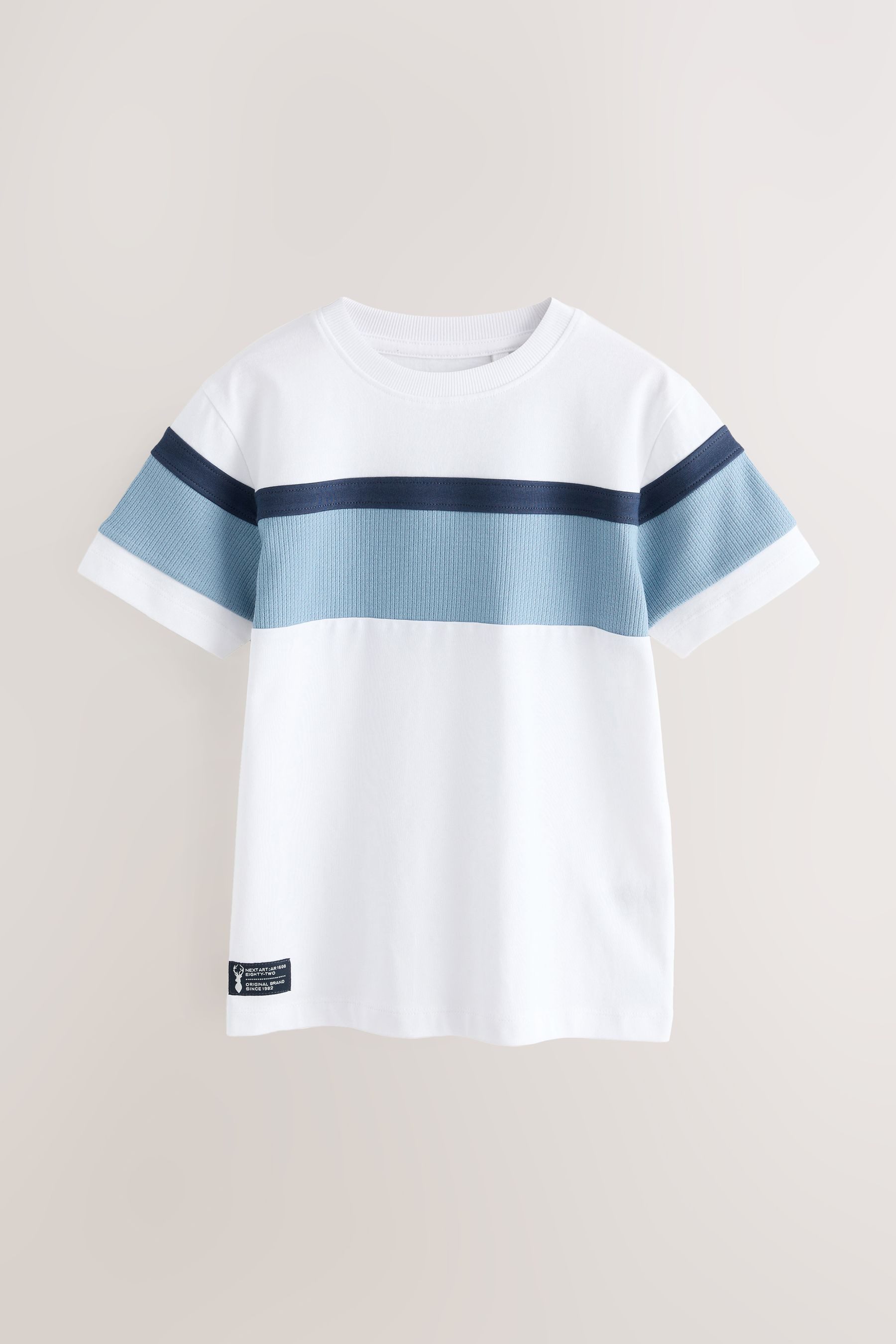 Next T-Shirt T-Shirt in Blockfarben (1-tlg)