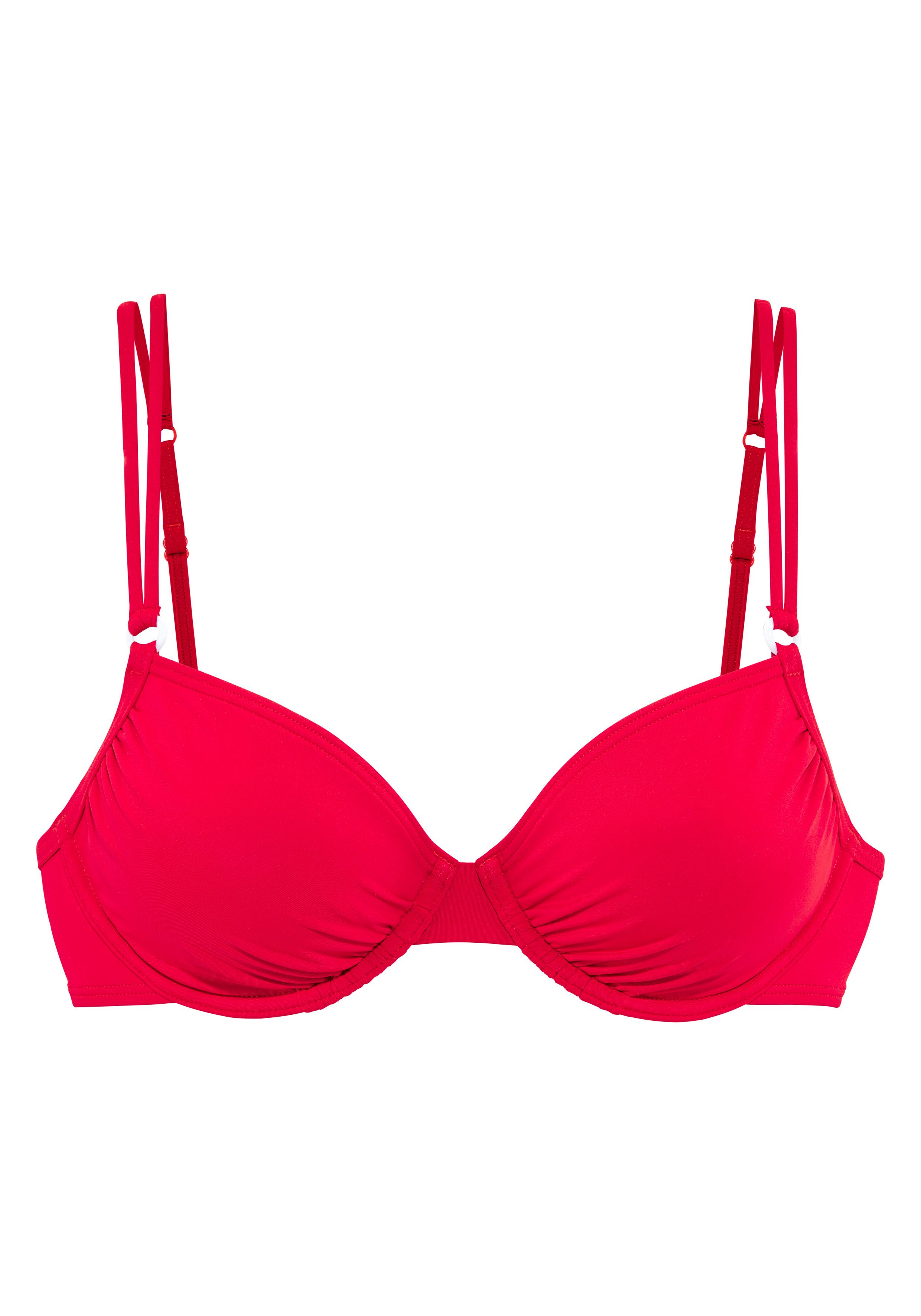 s.Oliver Bügel-Bikini-Top Beverly, mit kontrastfarbigen Zierringen. € 39,99