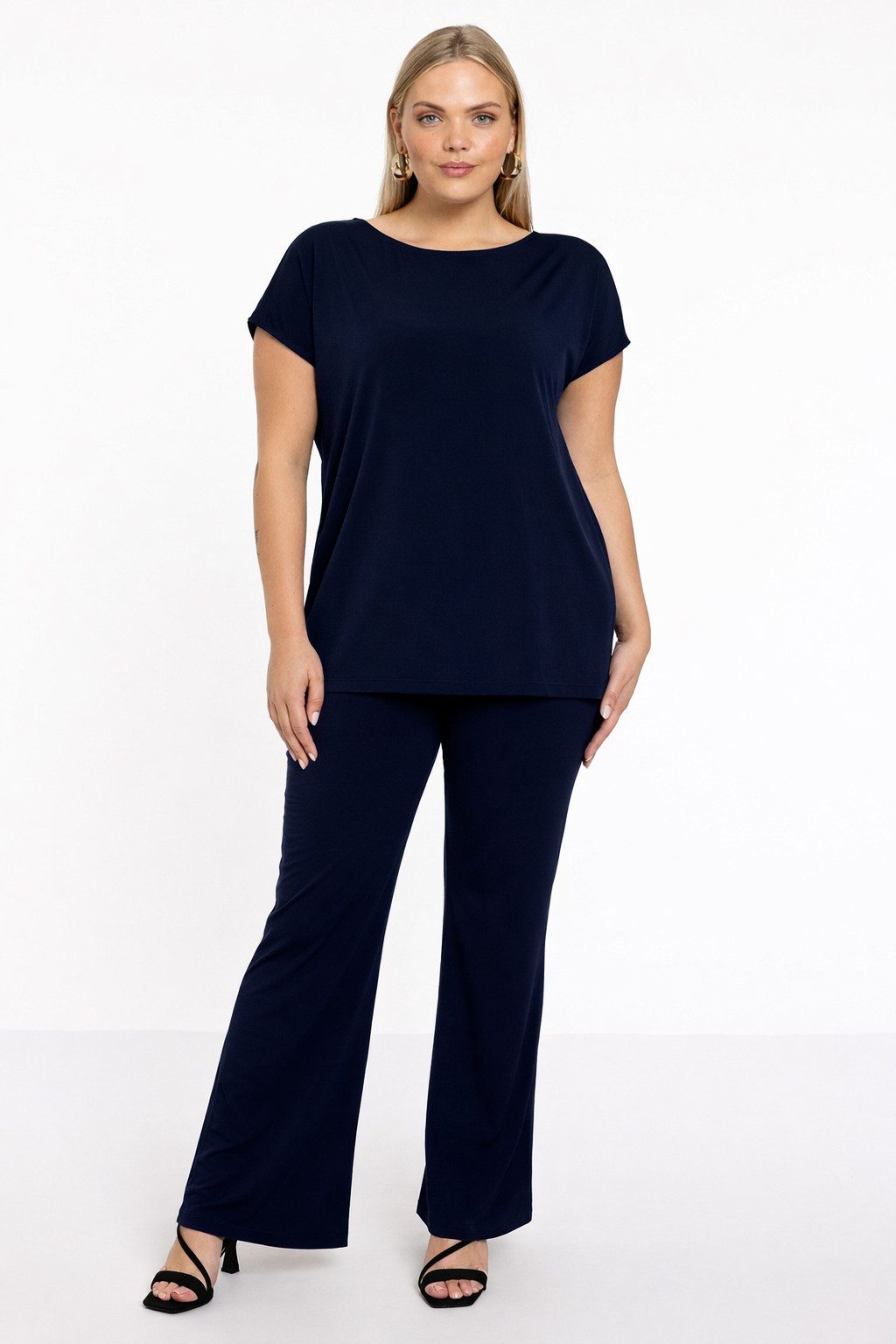 YOEK Langarmshirt Damen T-shirt Große Größen