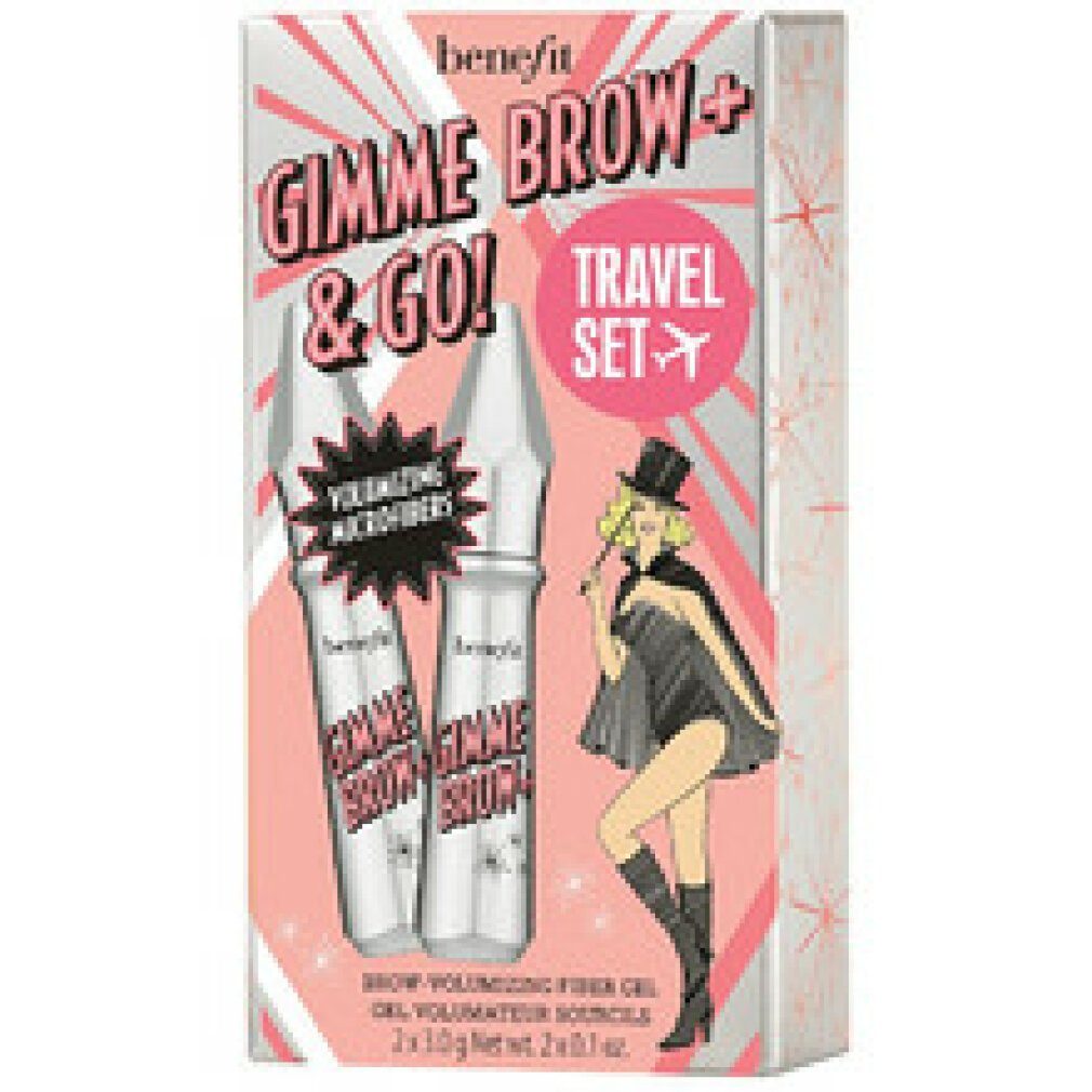 Benefit Augenbrauen-Stift Gimme Brow + & Go Brow Volumizing Fiber Gel Set