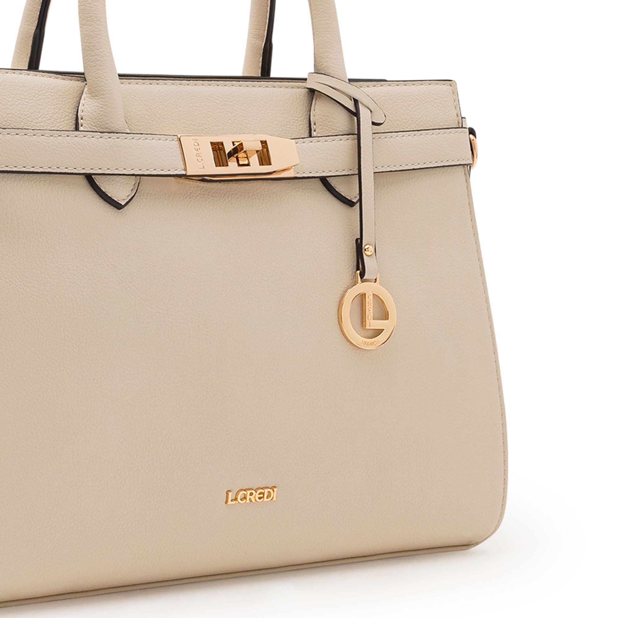 L. CREDI Henkeltasche Konstanze, Polyurethan