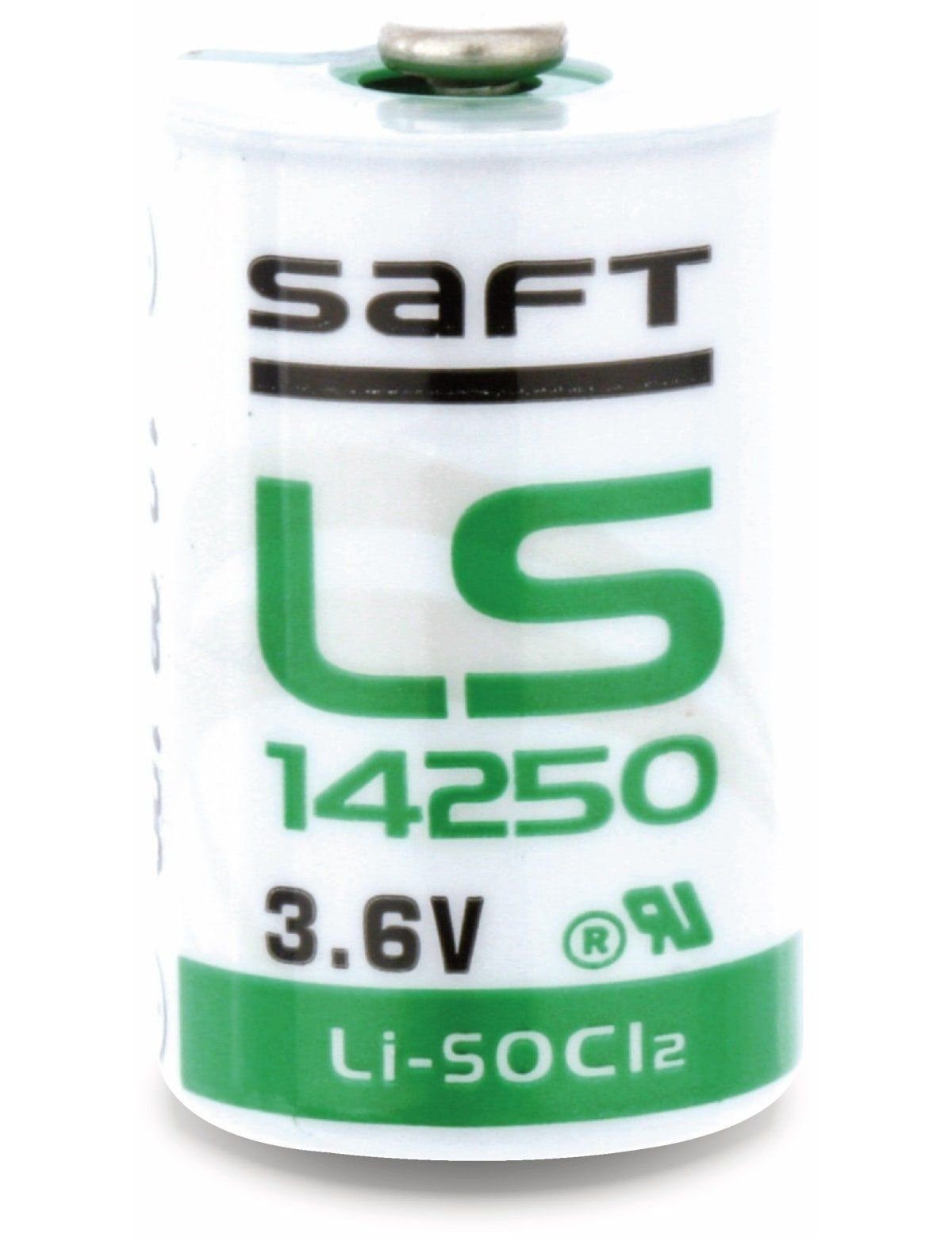 Saft SAFT Lithium-Batterie LS14250, 1/2AA Batterie