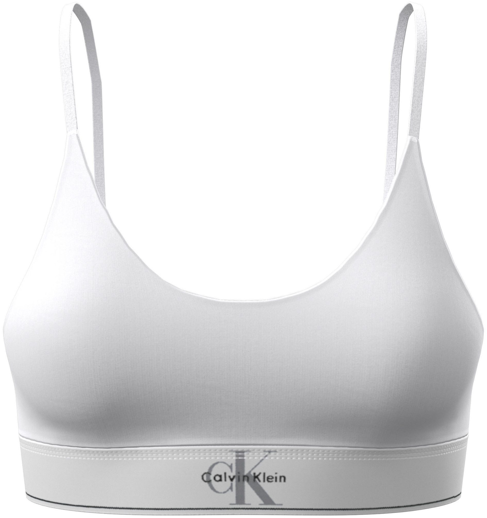 Calvin Klein Underwear Bralette UNLINED BRALETTE Körpernahe Passform mit elastischem Bund