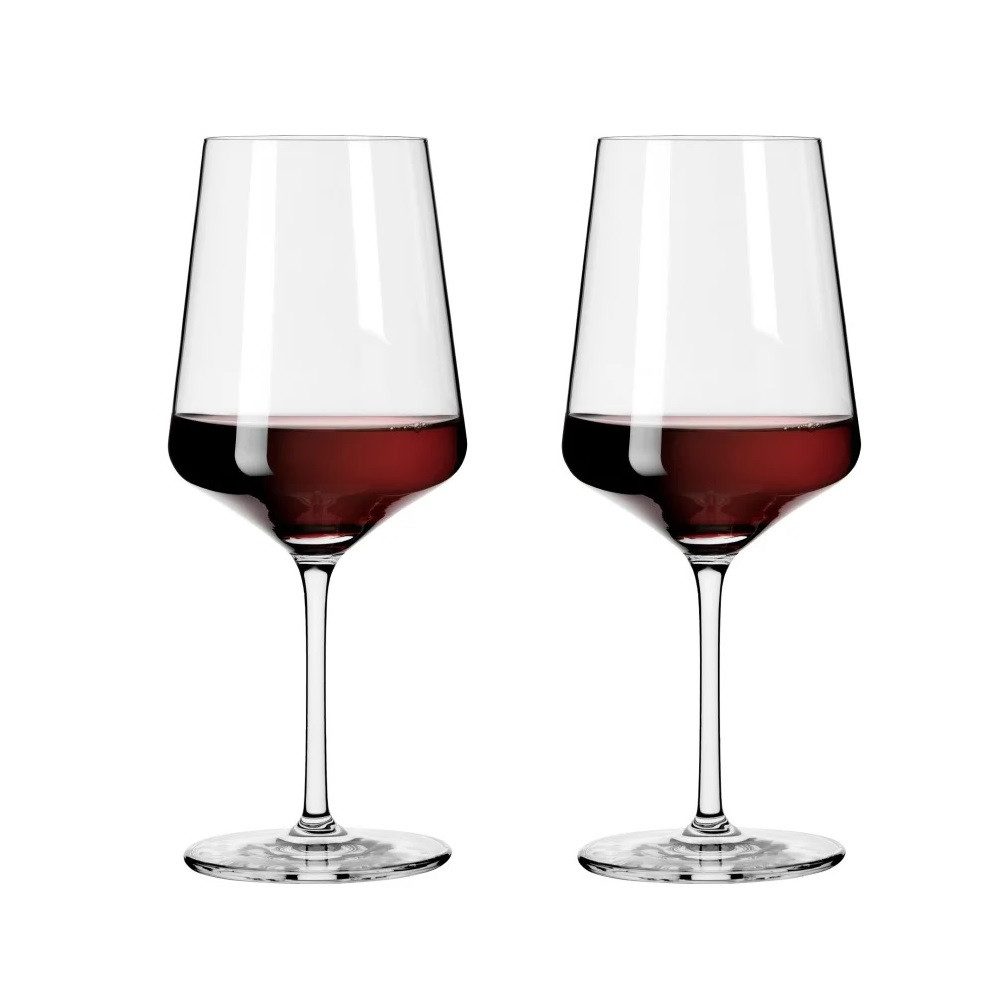 Ritzenhoff Weinglas Ritzenhoff Lichtweiss Julie Rotweinglas-Set#1 2er Set, Kristallglas
