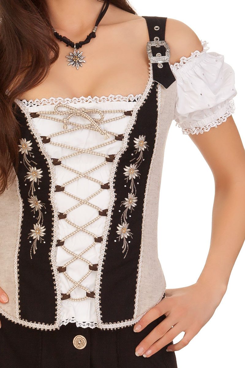 Stockerpoint Trachtenbluse Trachtenmieder - ROSARIA - günstig online kaufen