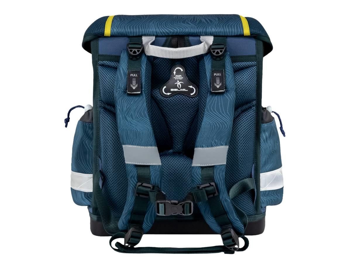 Belmil Schulranzen "Classy" 2026 Set 1. Klasse neue Designs, Dino, 4tlg.,1. Klasse, Grundschule, Einschulung, Jungen