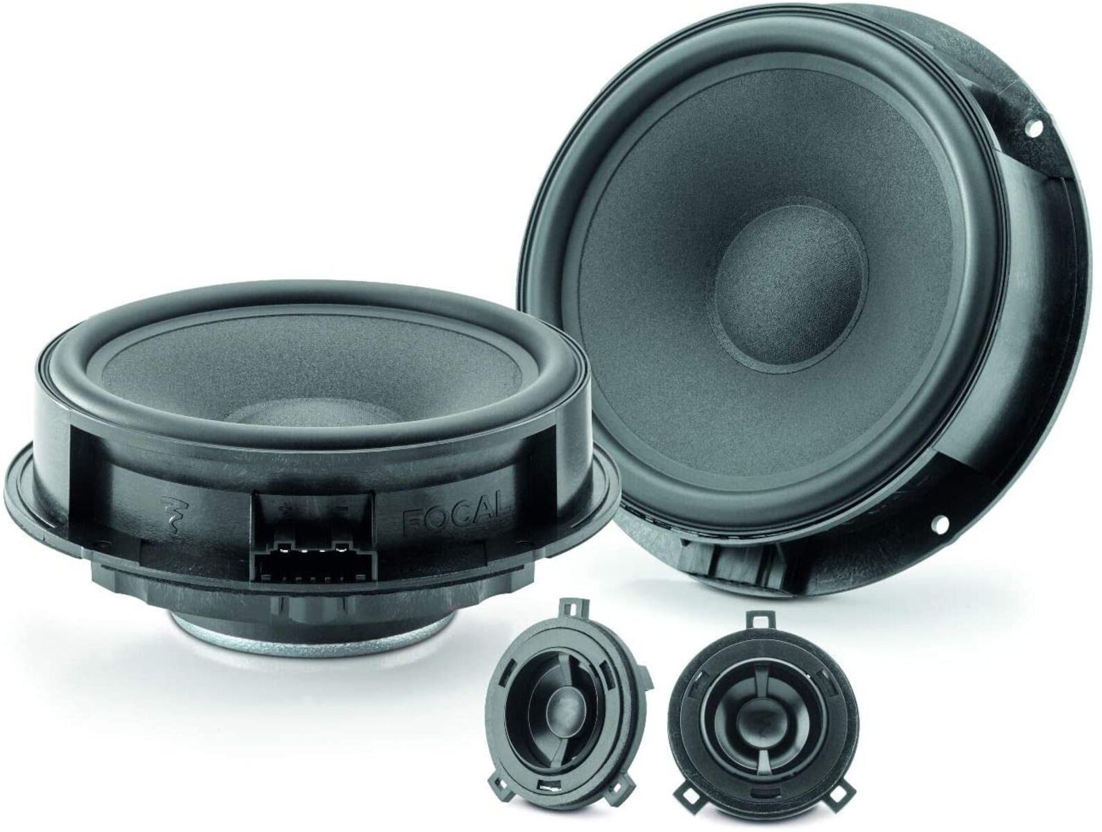 FOCAL F-ISVW165 Focal Inside 2-Wege Compo 16.5 cm Volkswagen Auto-Lautsprecher (60 W, 16 cm)
