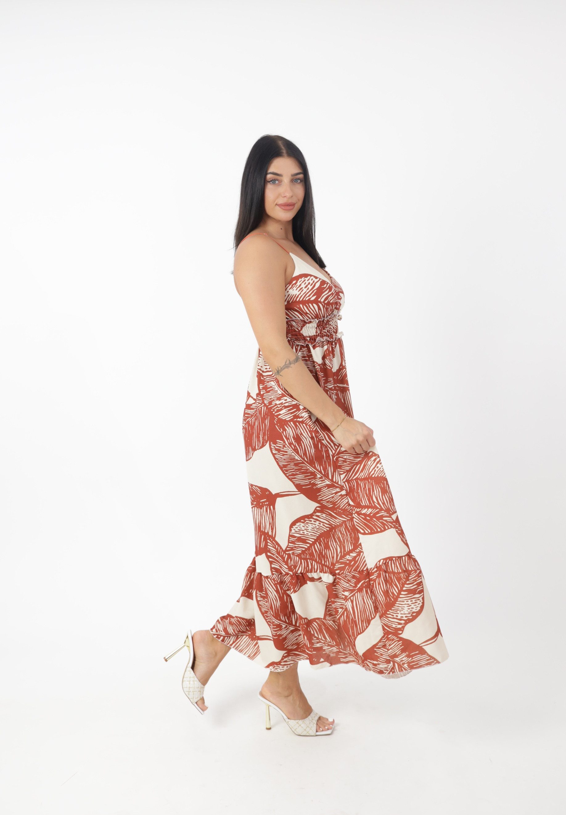 Elara Sommerkleid Kleid mit Muster