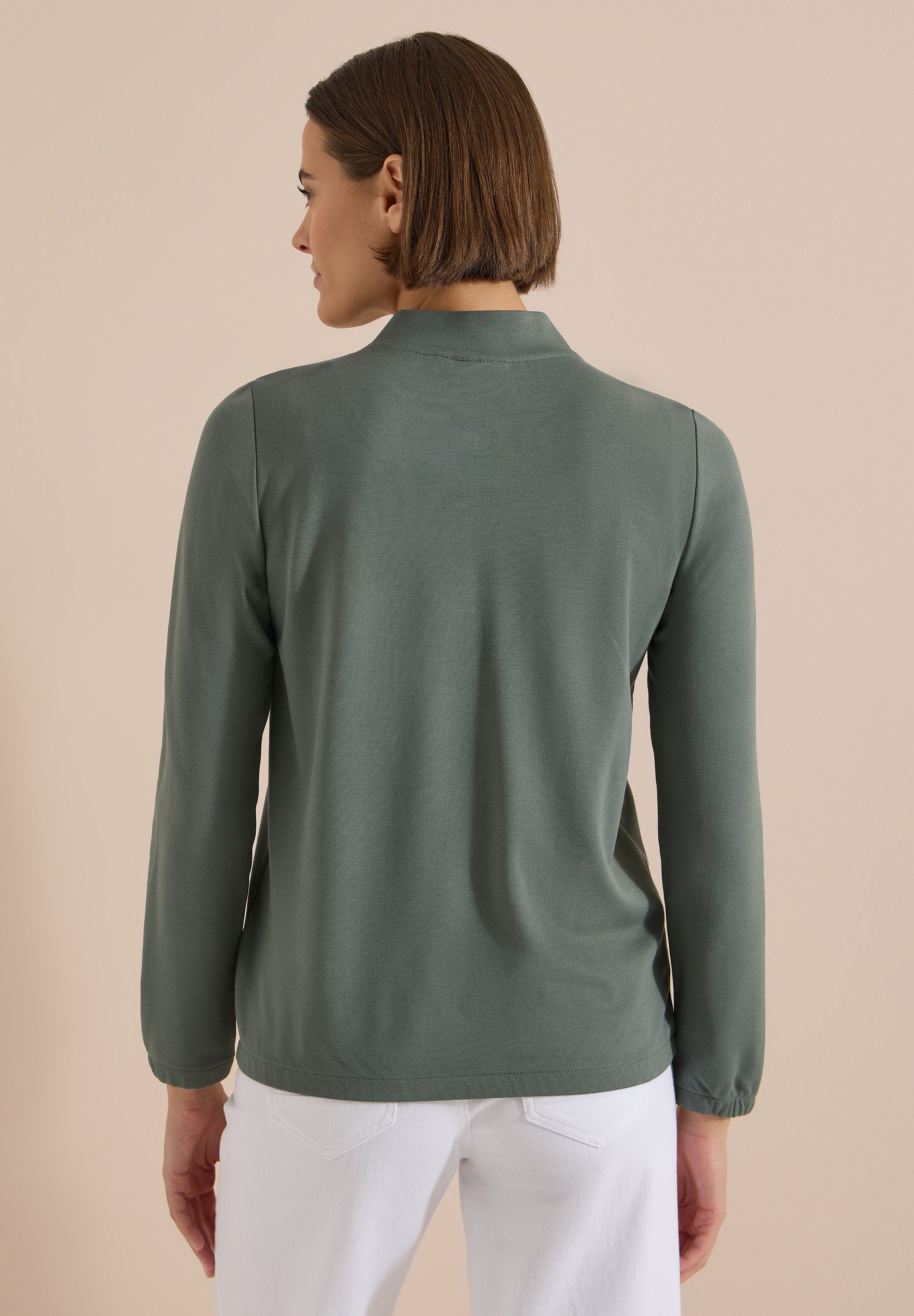 CECIL Cardigan aus stretchigem Viskosematerial