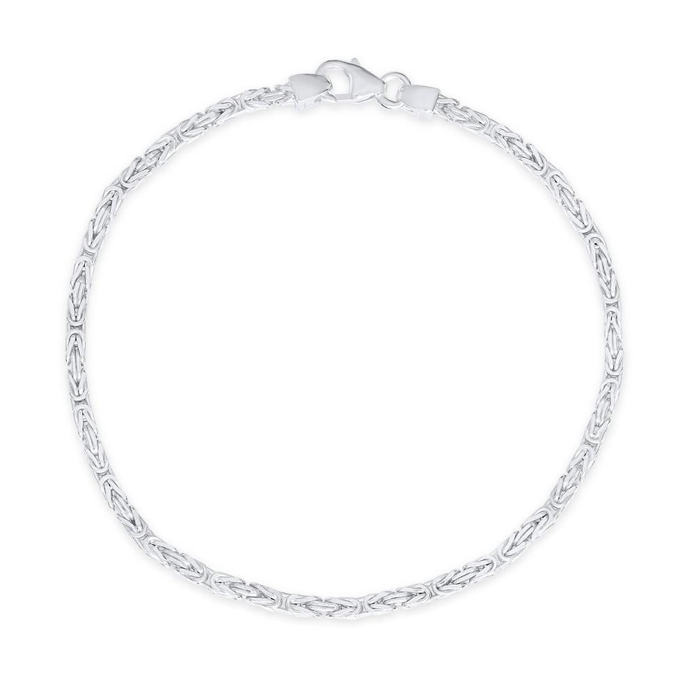 Unique Armband Königsketten Design 2 mm vierkant aus Sterlingsilber KA0020- günstig online kaufen