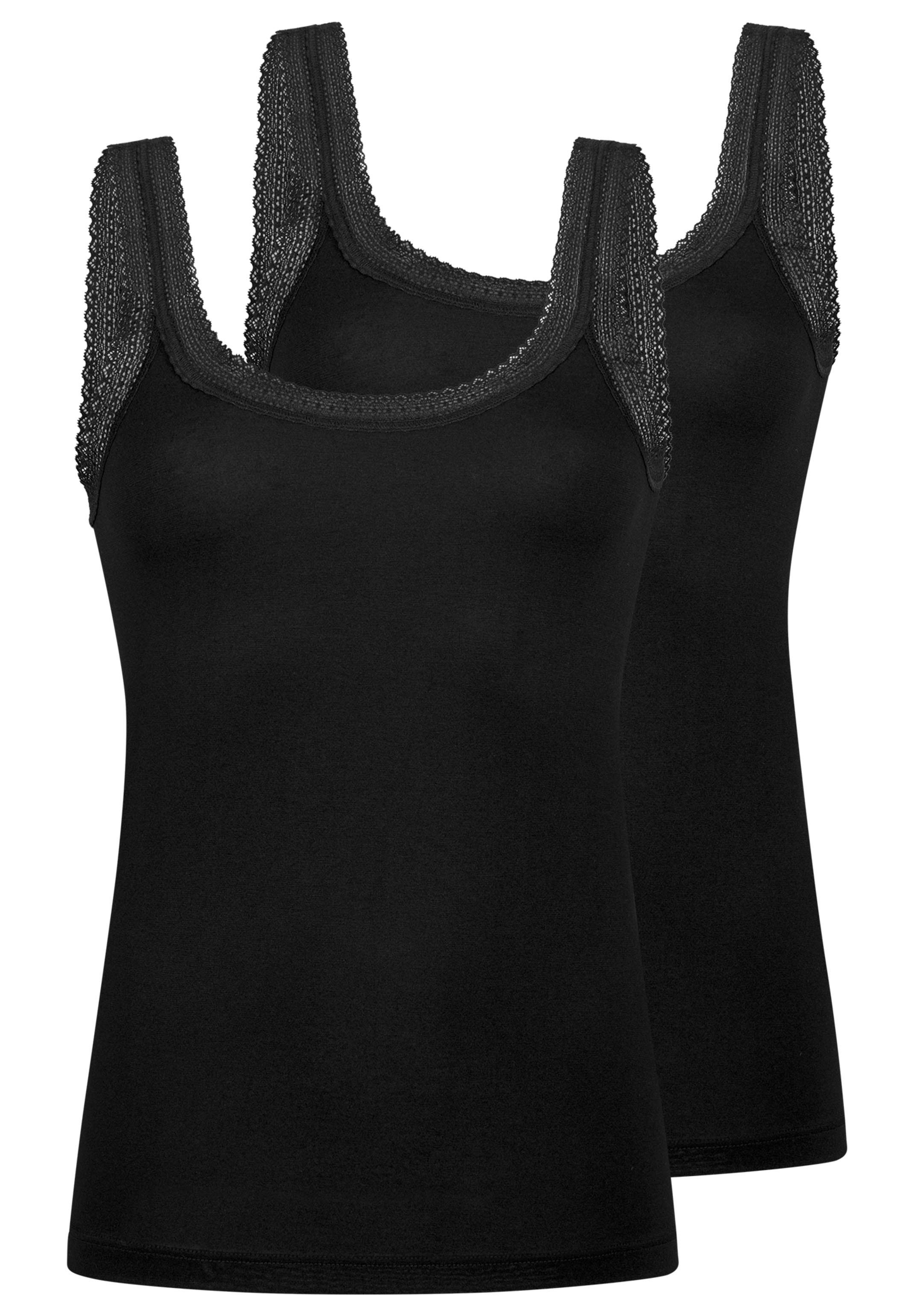 Unterhemd 2er Pack Modal Lace