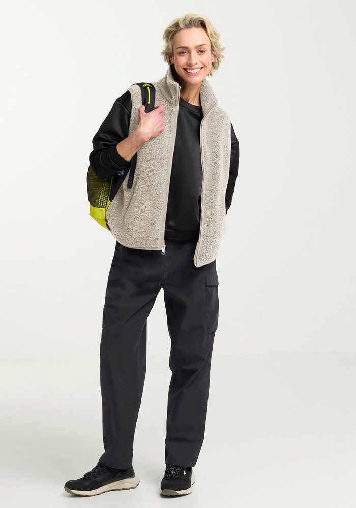 Jack Wolfskin Fleeceweste HIGH CURL VEST W Fleeceweste, kuschelig, wärmend