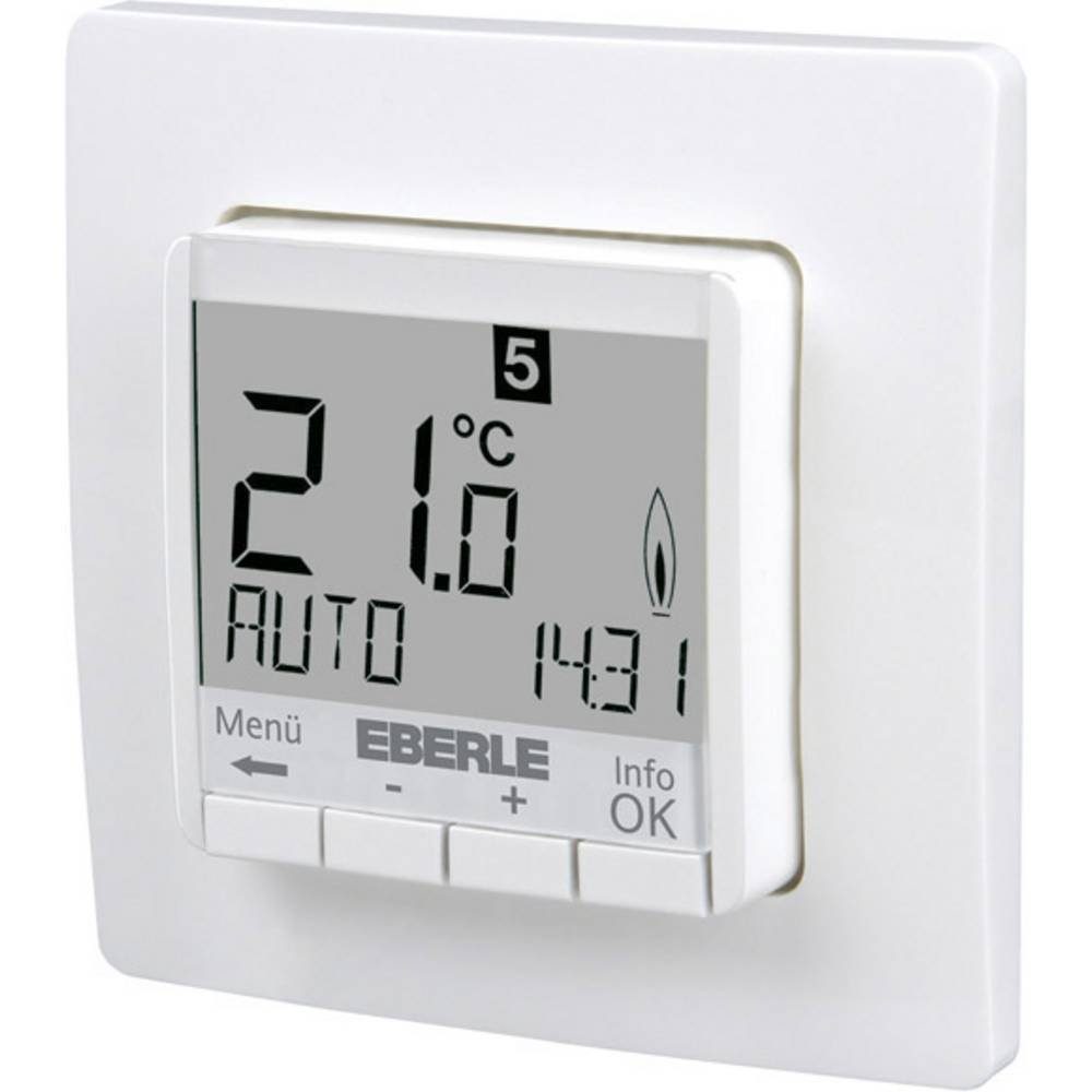 Raumregler Eberle als Raumthermostat UP-Uhrenthermostat